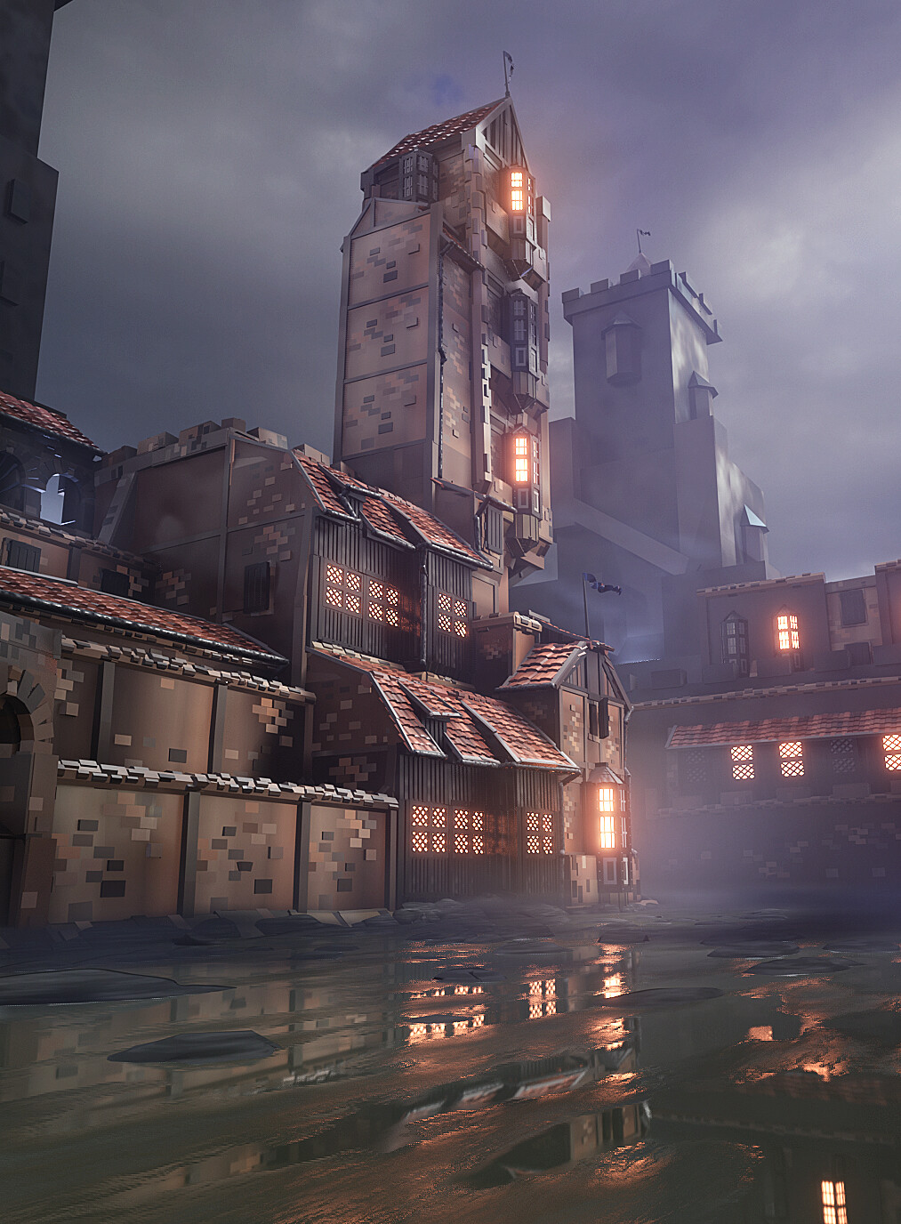 Artstation Build An Environment In Quill And Blender 2 8 Eevee