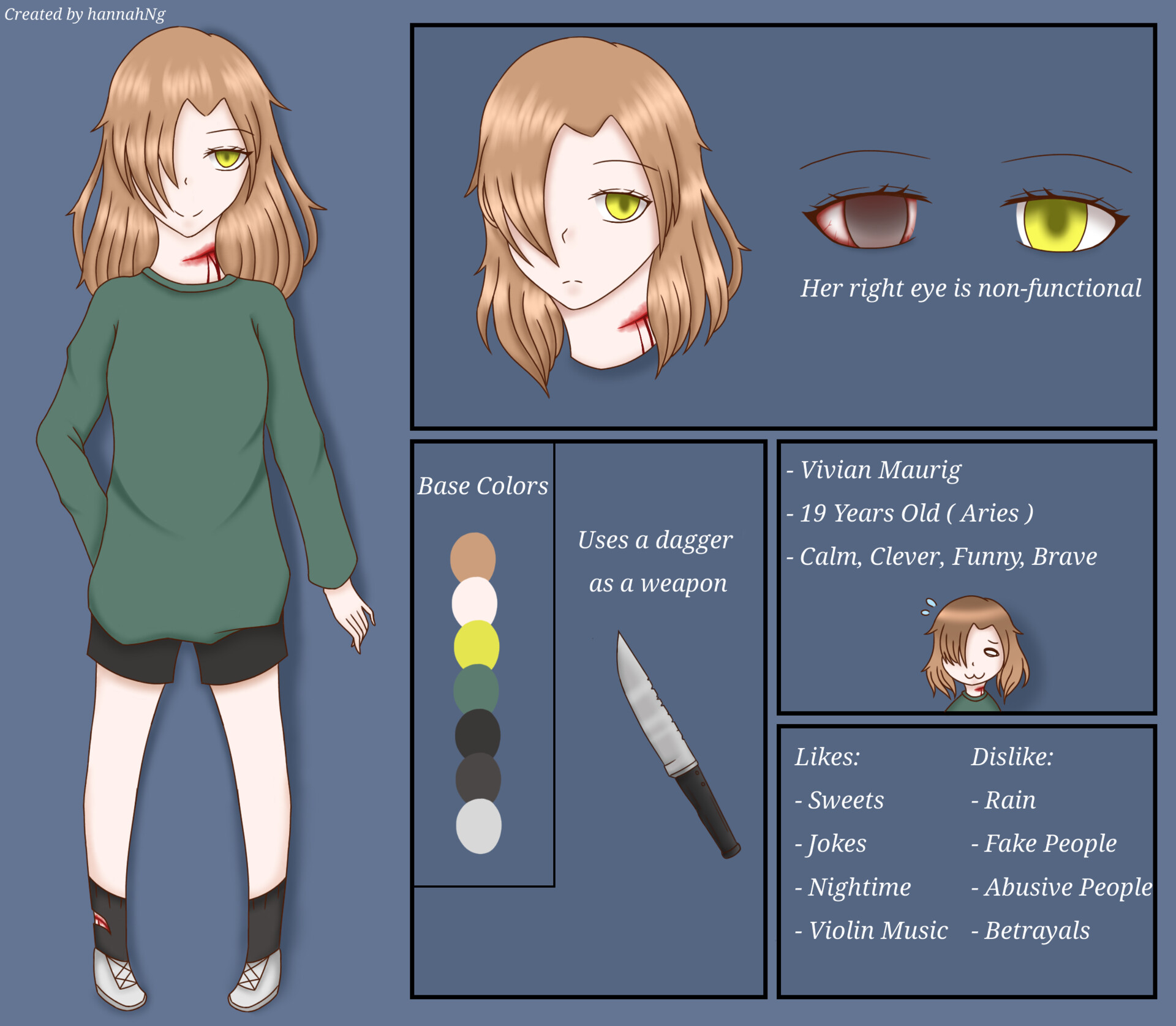 Hannah Nguyen Oc Reference Vivian Maurig This page is about human oc ref base male,contains zalgoid oc ref: hannah nguyen oc reference vivian maurig