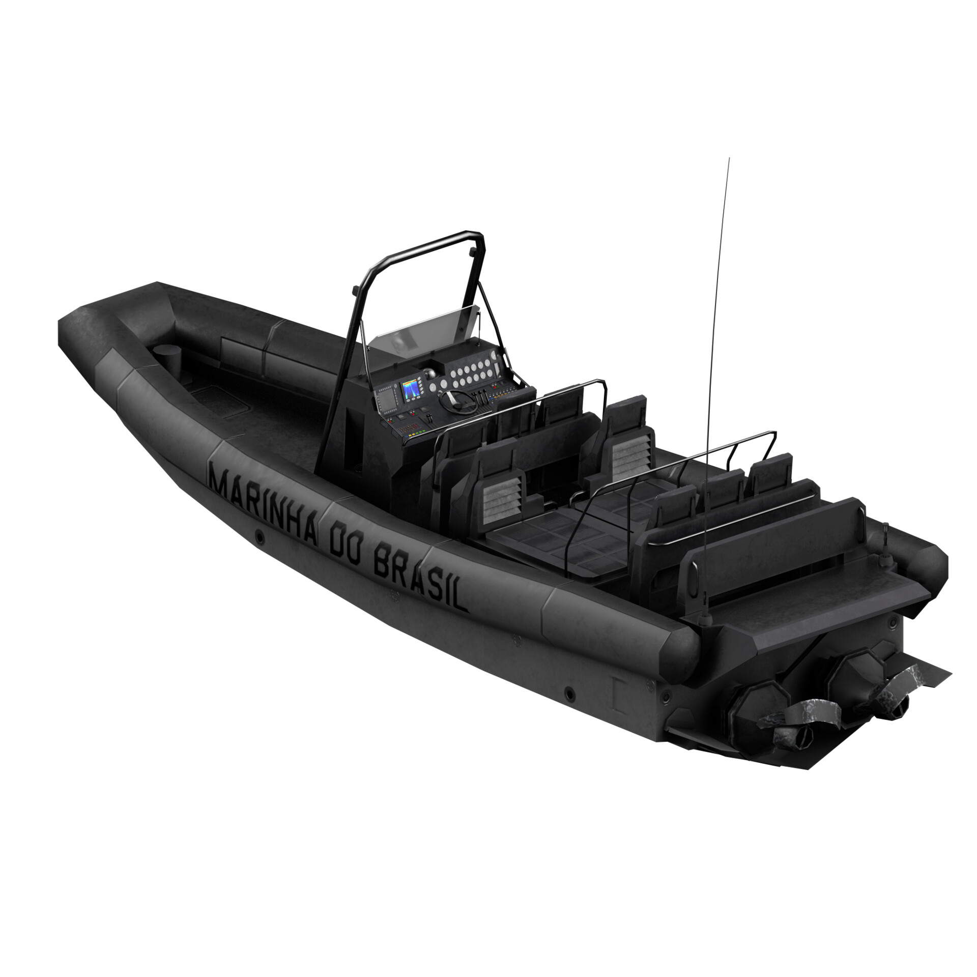 ArtStation - Brazilian Navy Fast Response RHIB