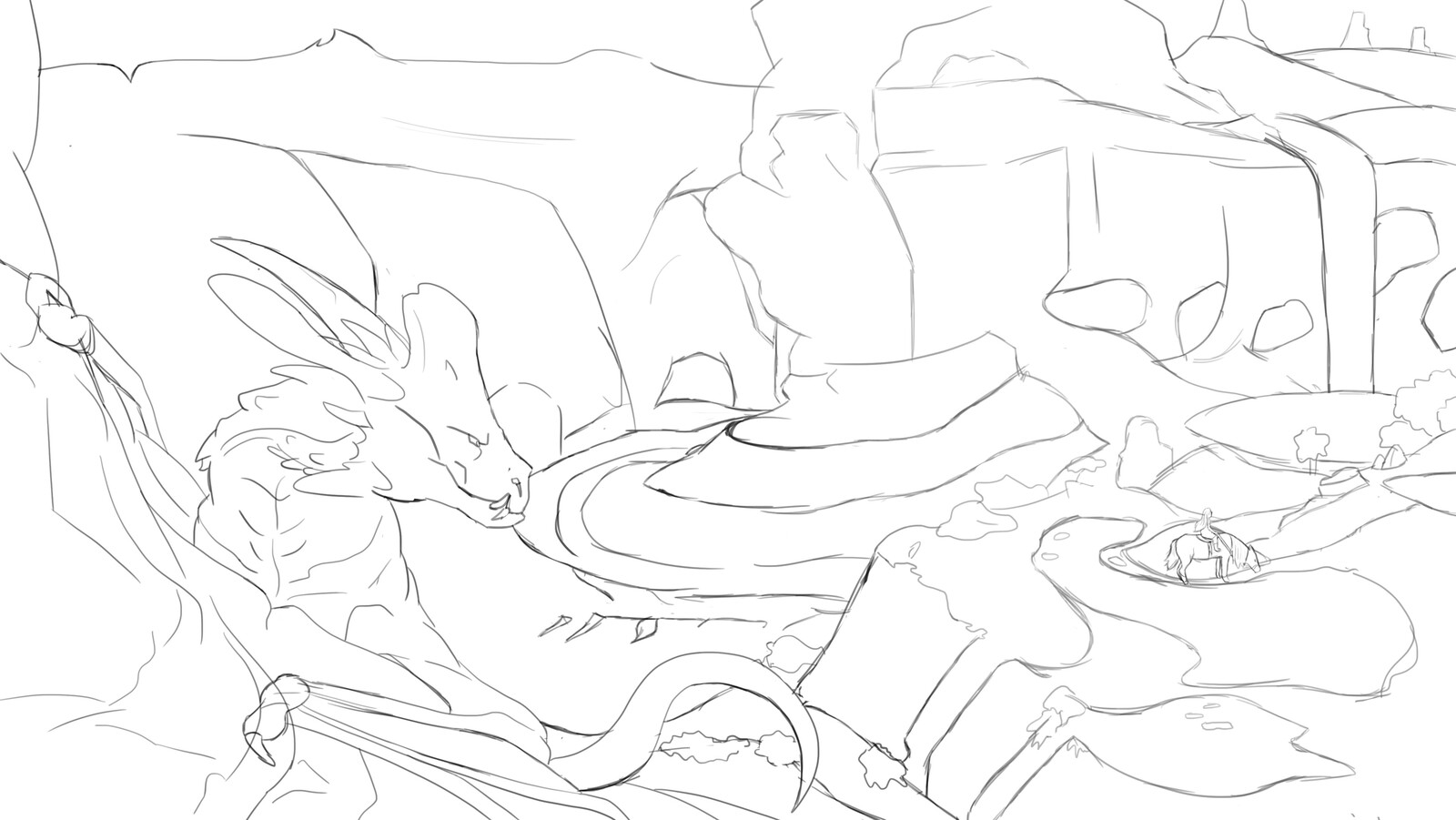 The original sketch