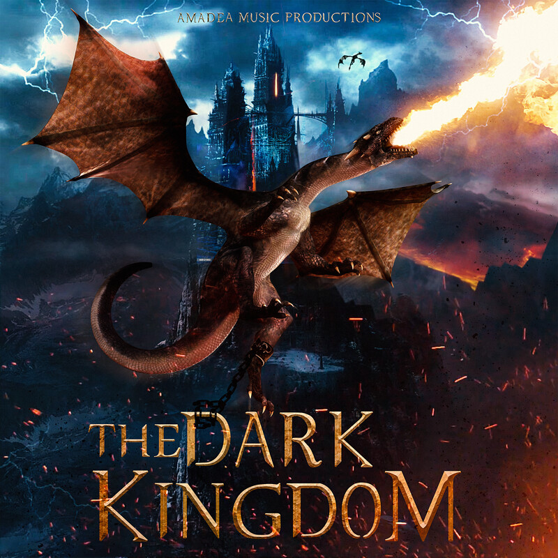 🔴 3D Album cover  "Dark Kingdom" 