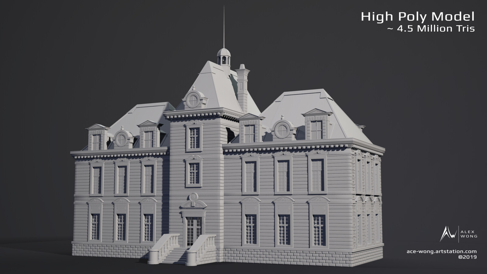 High Poly Model Stage