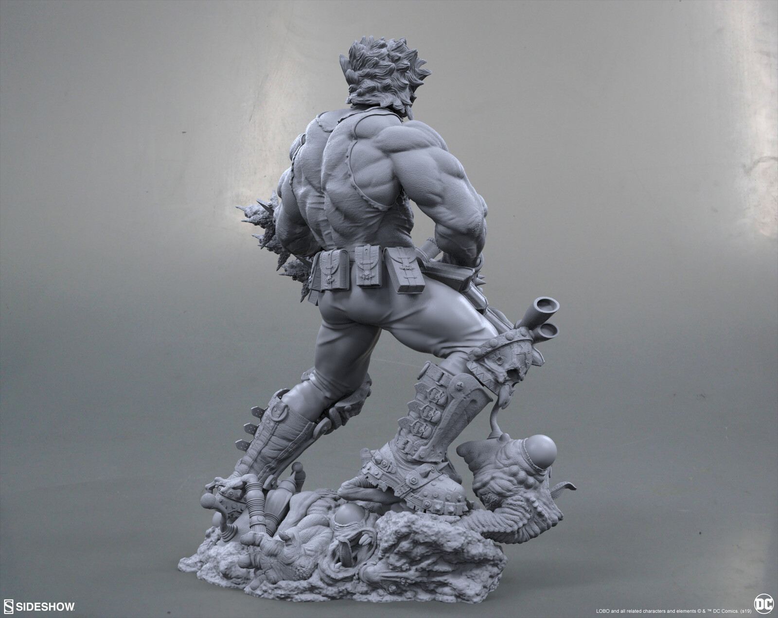 ウィリアムパケット/原型 DC DIRECT LOBO STATUE スタチュー完成