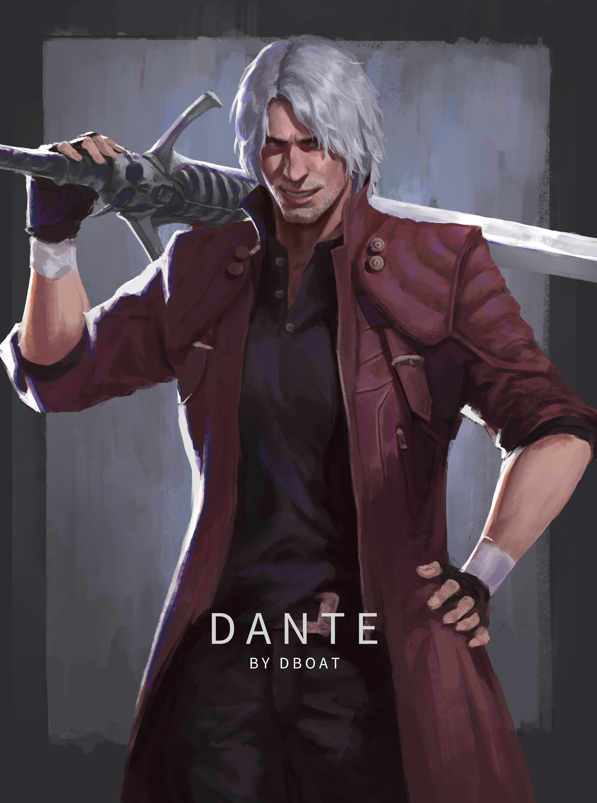 ArtStation - Dante - DMC fanart