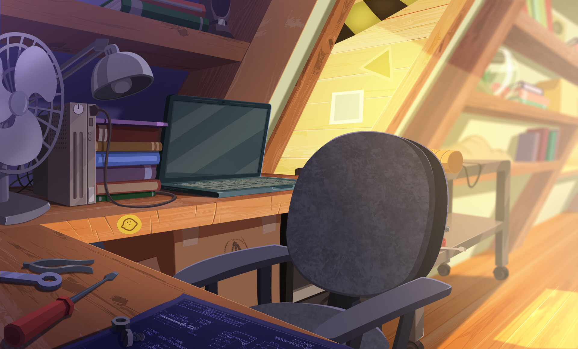 ArtStation - Visual development for an animated series