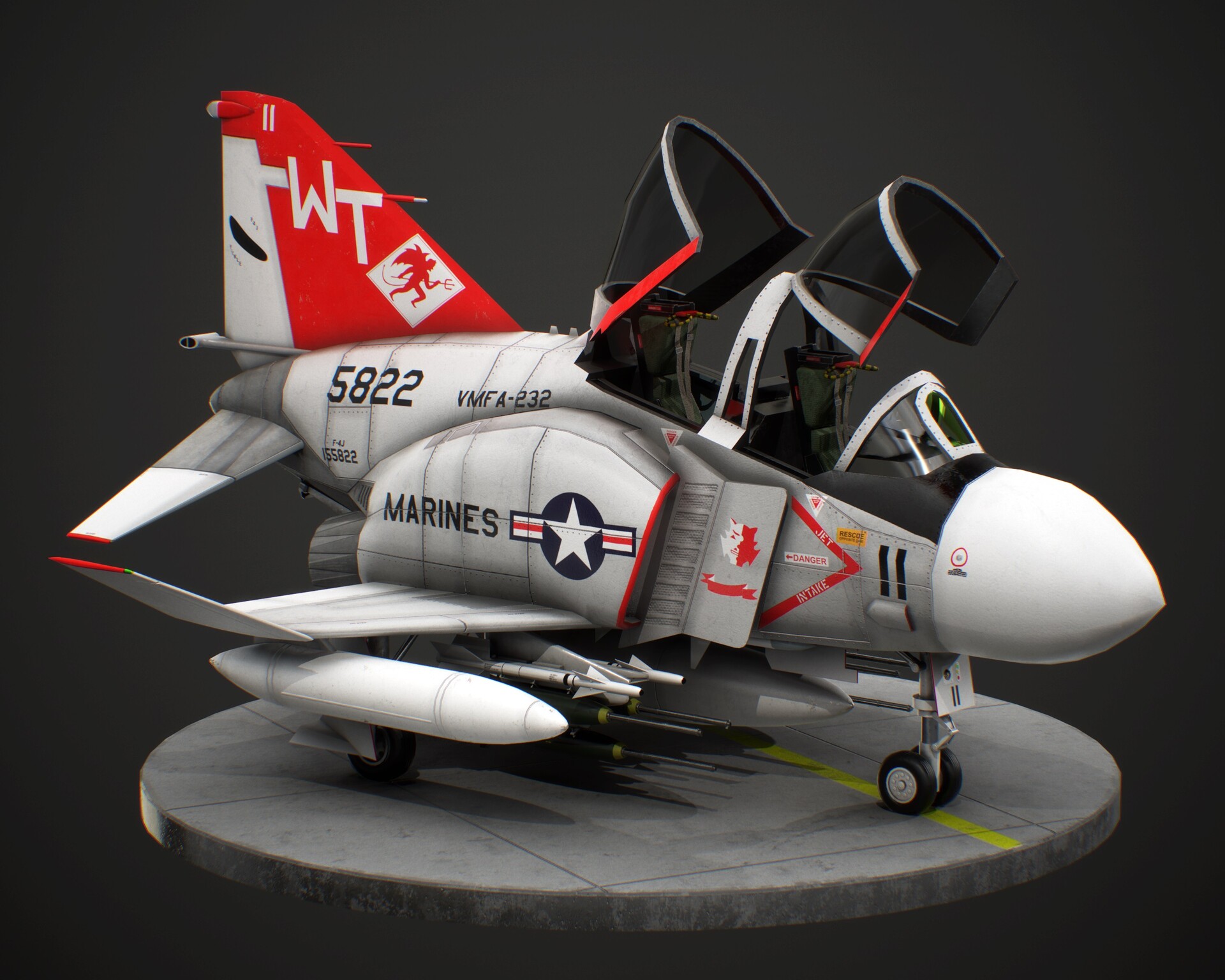 Dika Yudhistira Saputra - McDonnell Douglas F-4J Phantom II
