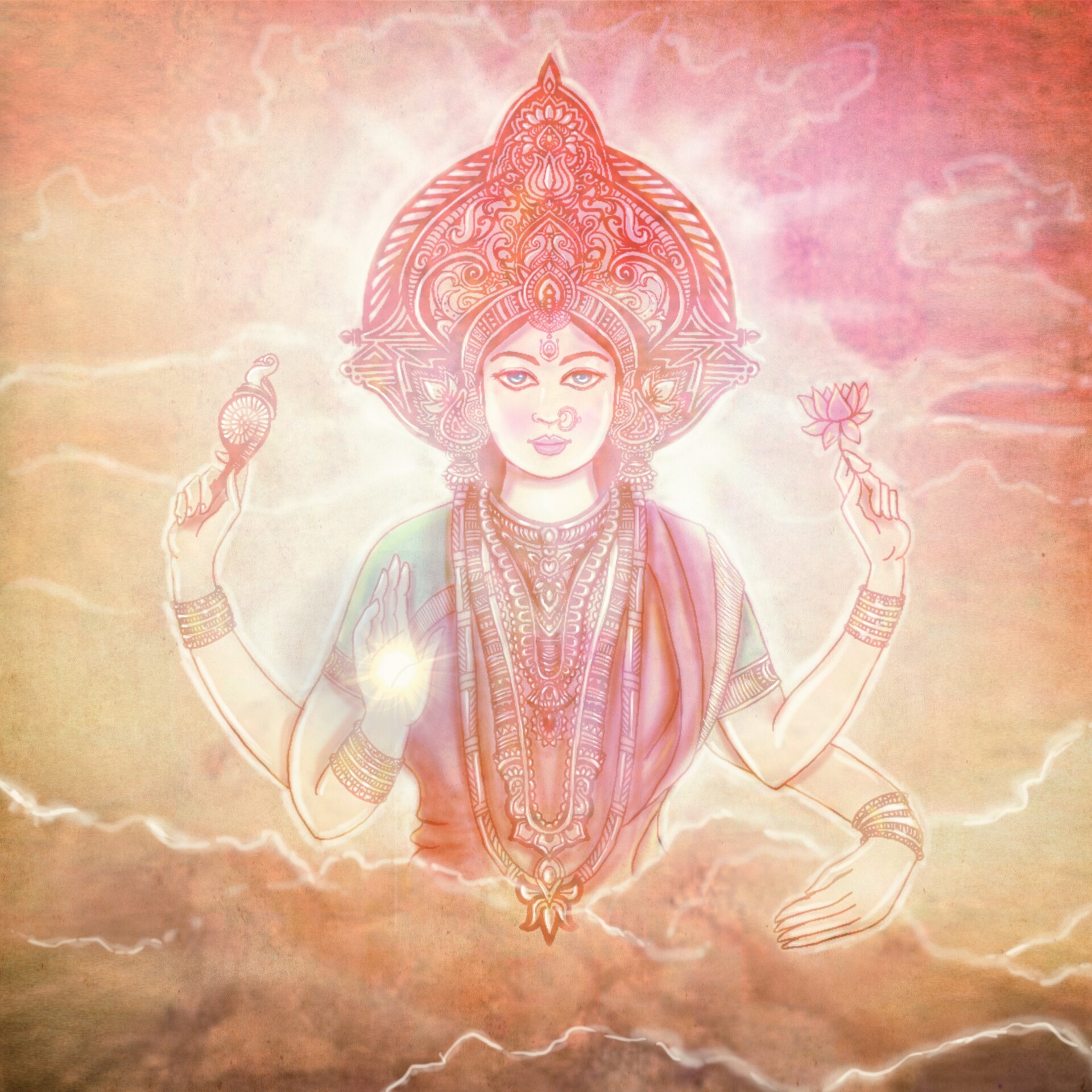 Artstation shakti the great divine mother