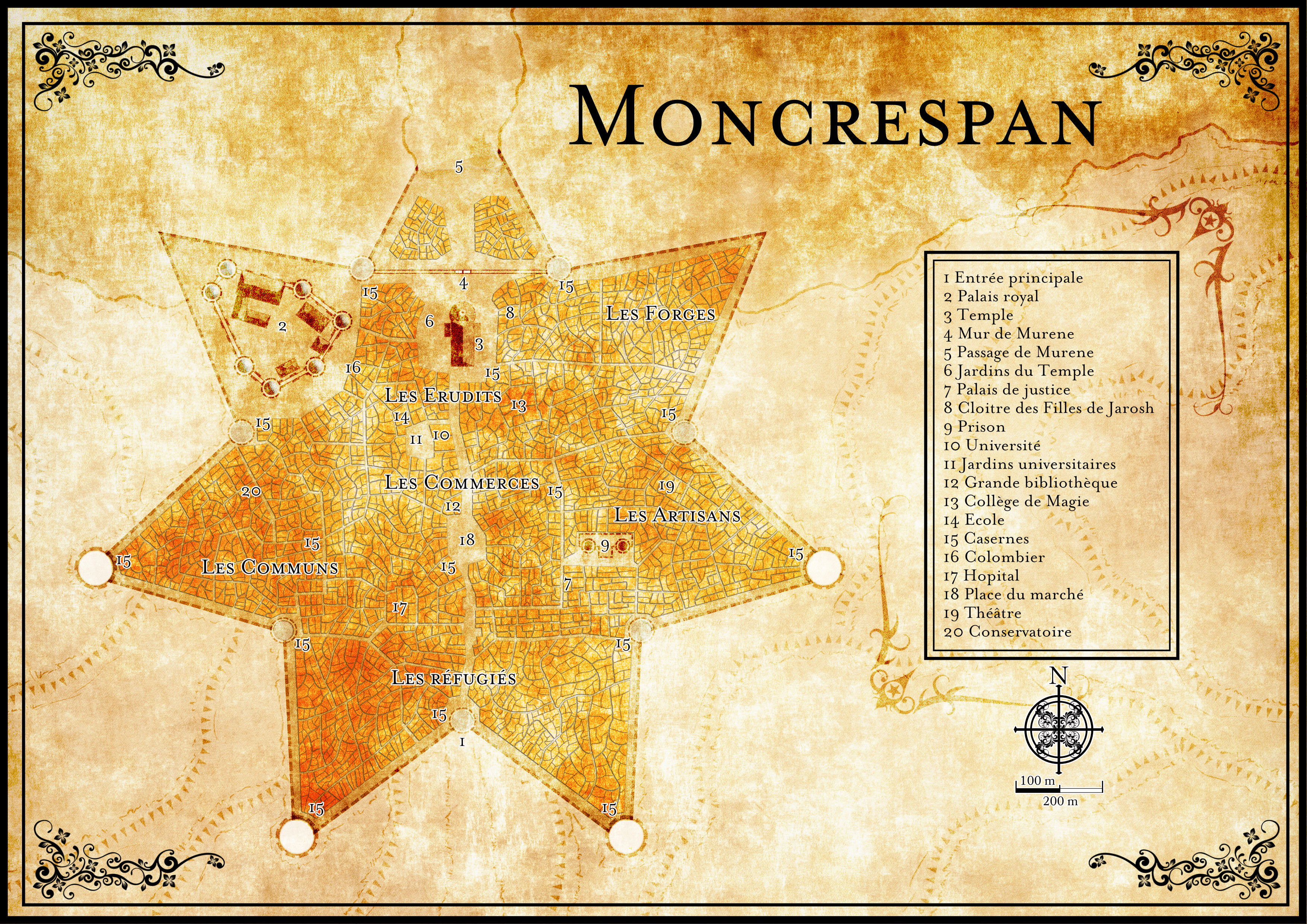 Carte de Moncrespan