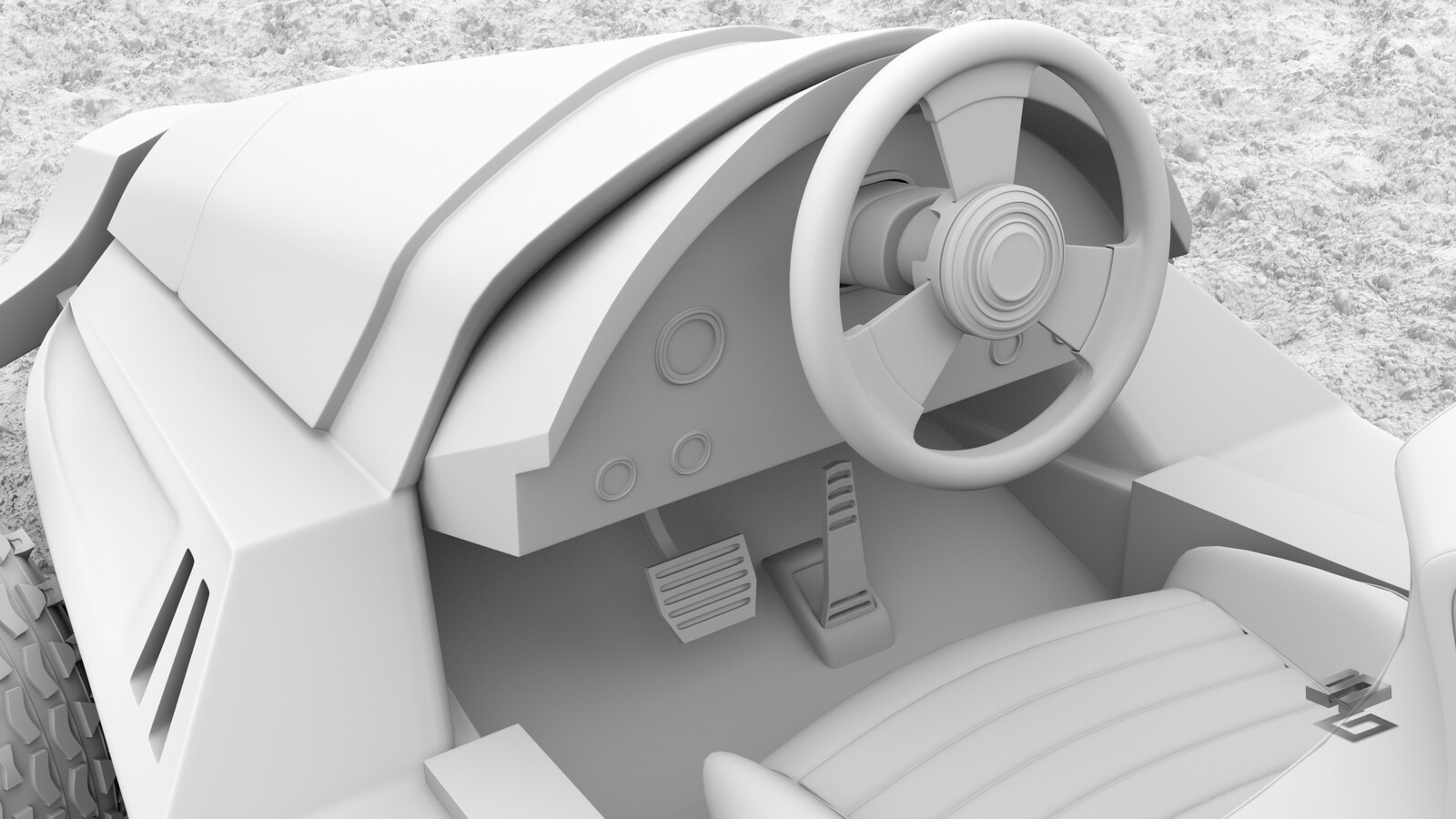 Dashboard occlusion pass.