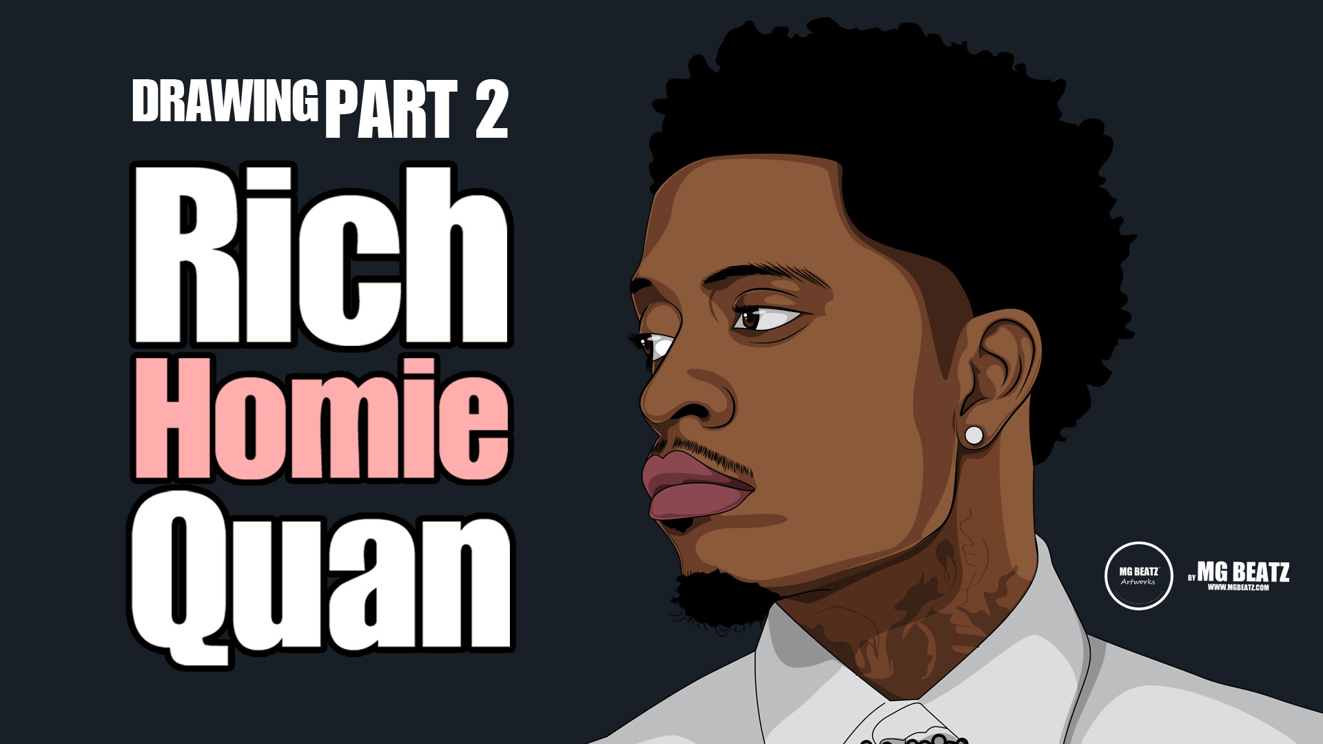 how to draw rich homie quan
