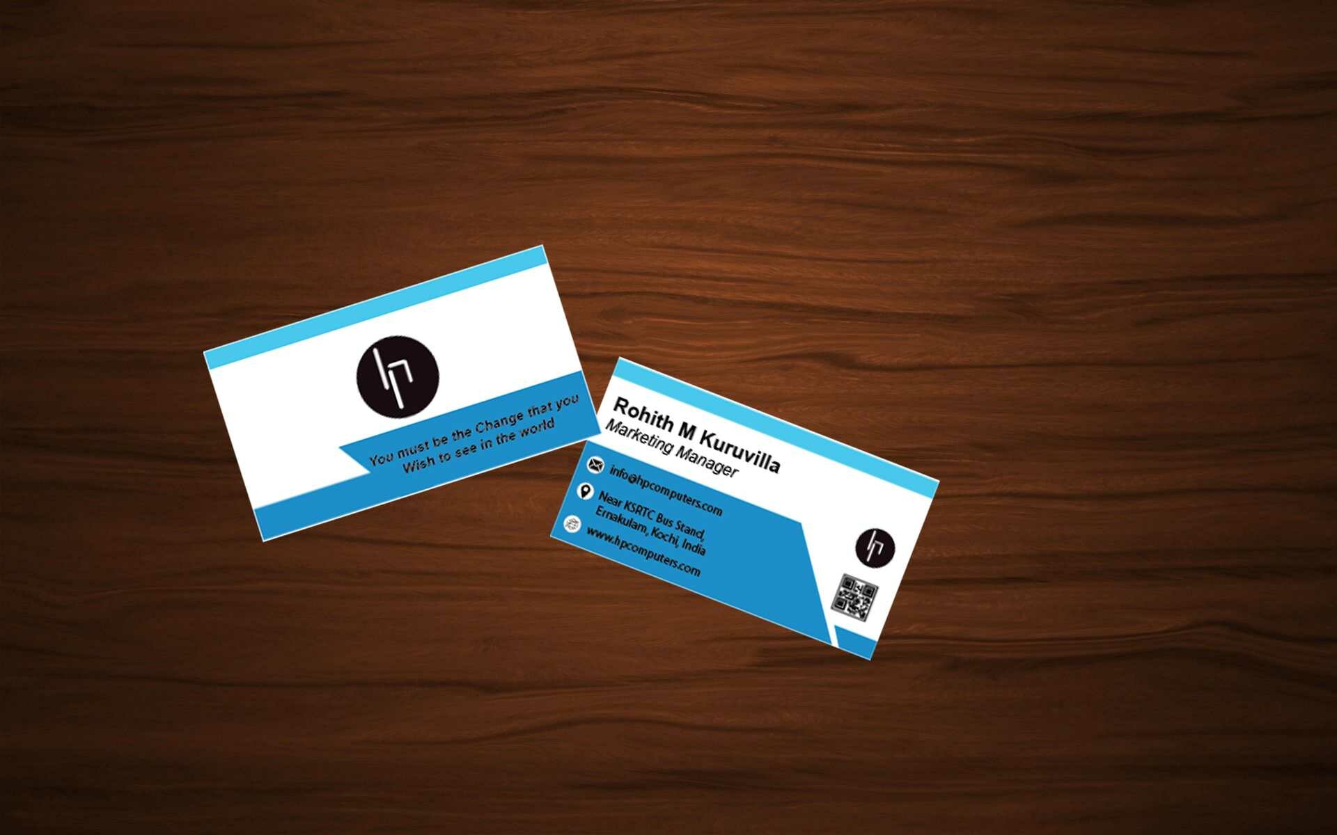 Artstation Visiting Card Rohith Mathew Kuruvila