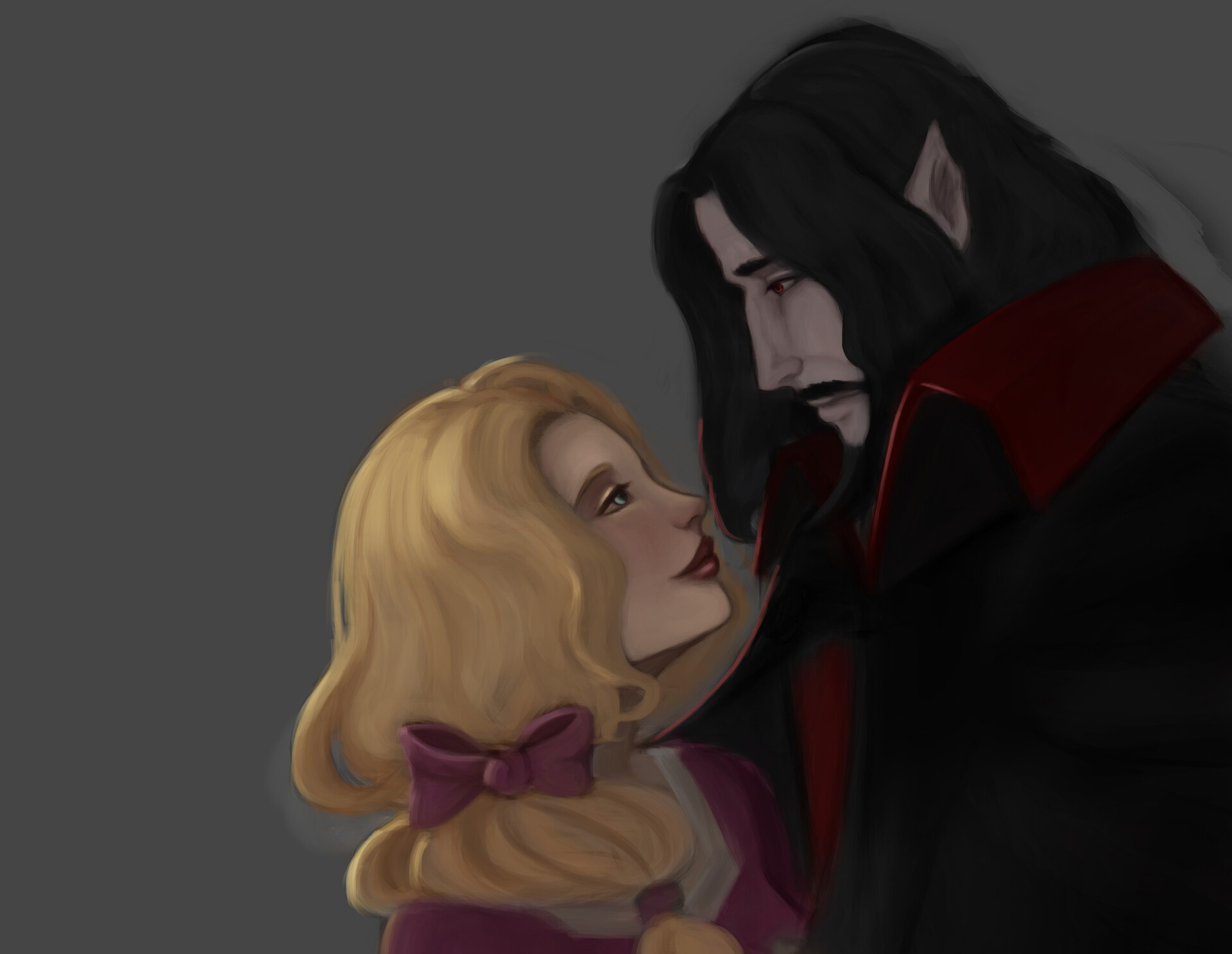 Artstation Dracula And Lisa Wip May Amores A rewrite of netflix's castlevania. artstation dracula and lisa wip may