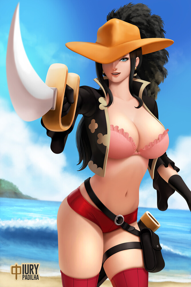 Artstation One Piece Nico Robin Film Z Iury Padilha