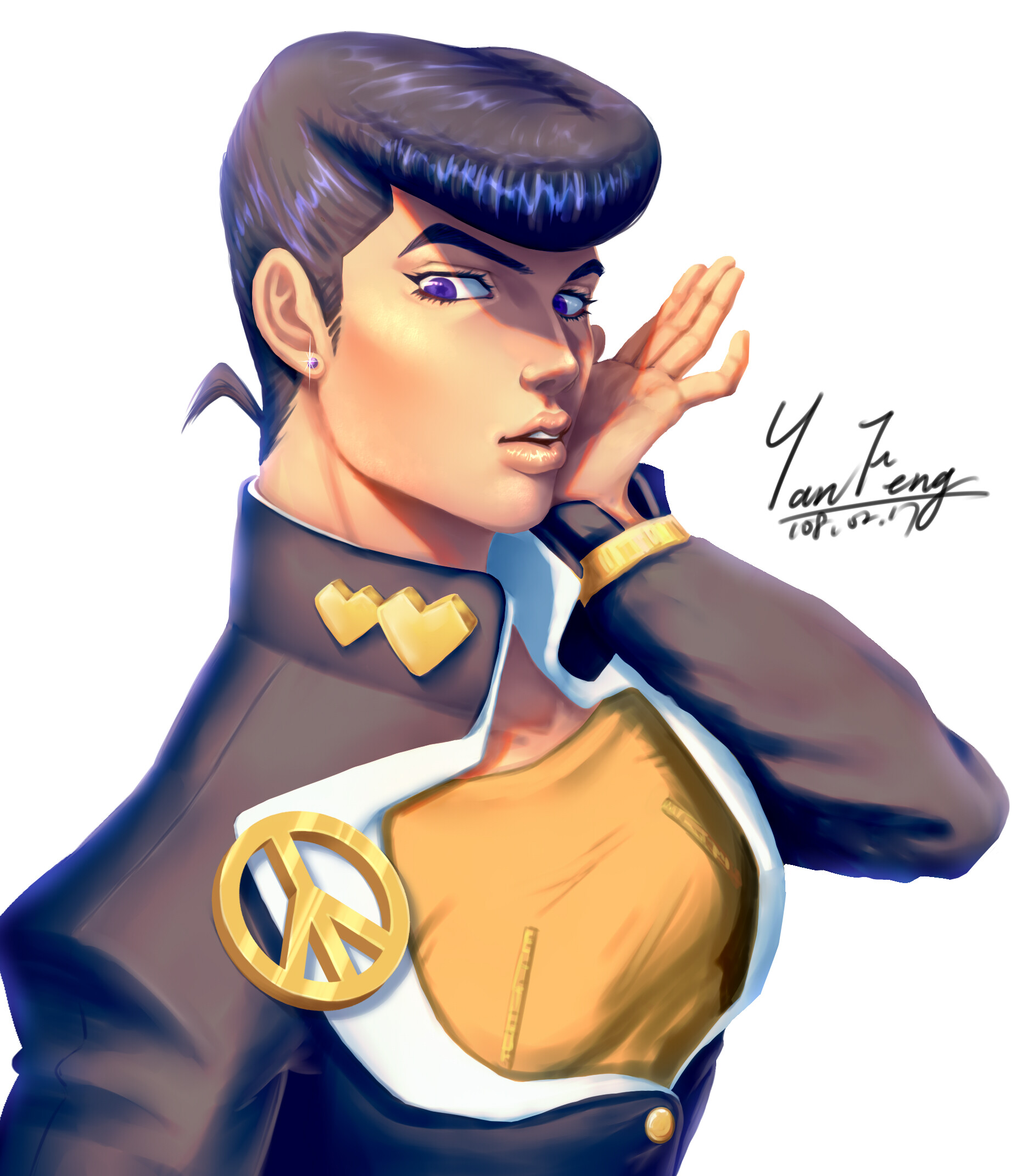 Yan Feng Cobi Jojo S Bizarre Adventure Higashikata Josuke Poslednie tvity ot josuke higashikata (@pompadourjosuke). higashikata josuke