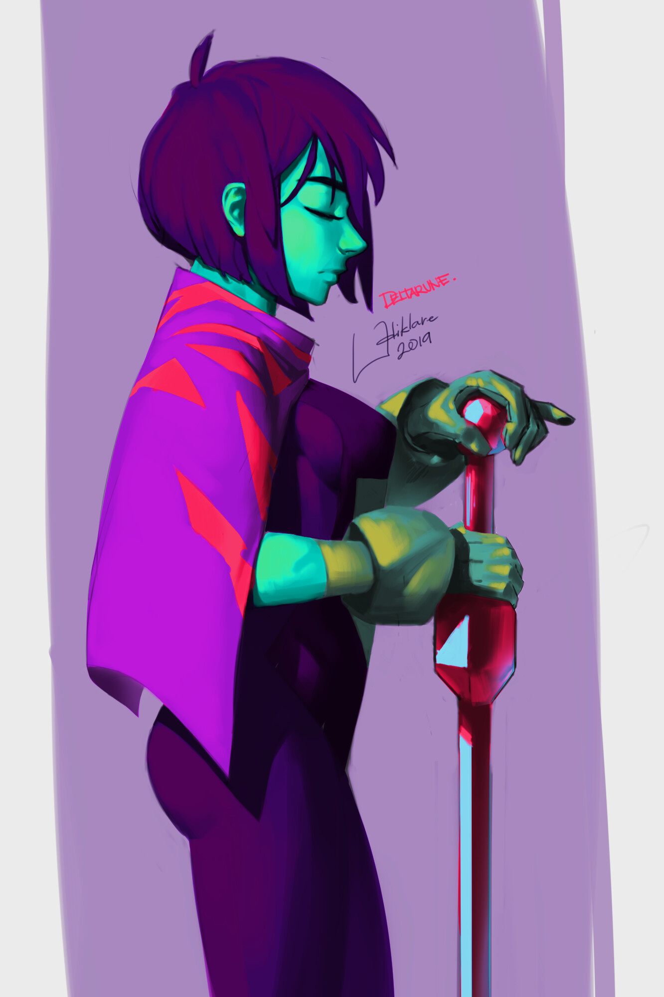 ArtStation - Deltarune Kris