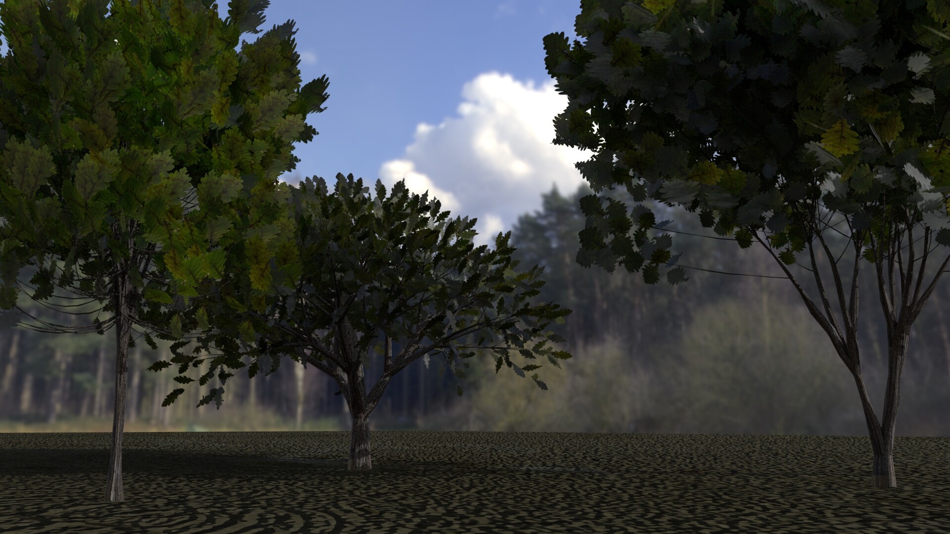 ArtStation - Sample tree rendering