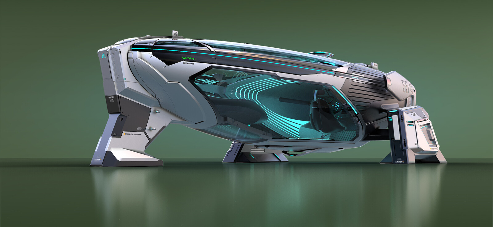 NVIDIA Metropia 2042 - AZIMUTH concept Exterior