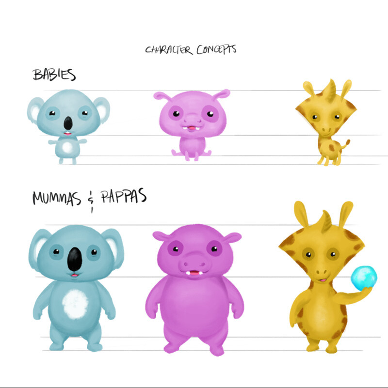 Cute Animal Character Art - Free Template PPT Premium Download 2020