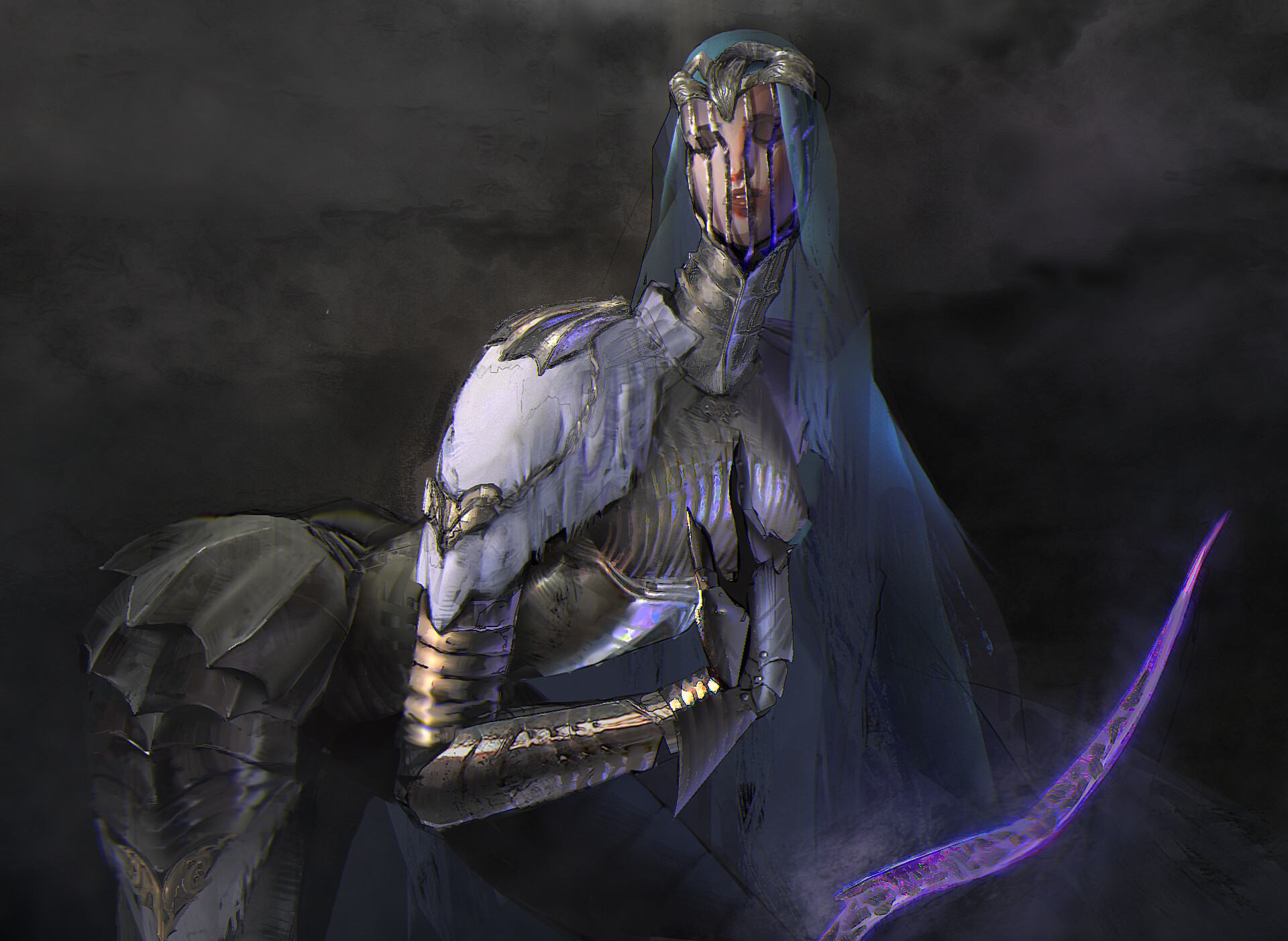 ArtStation - Dancer of the Boreal Valley, Olesya Spitz