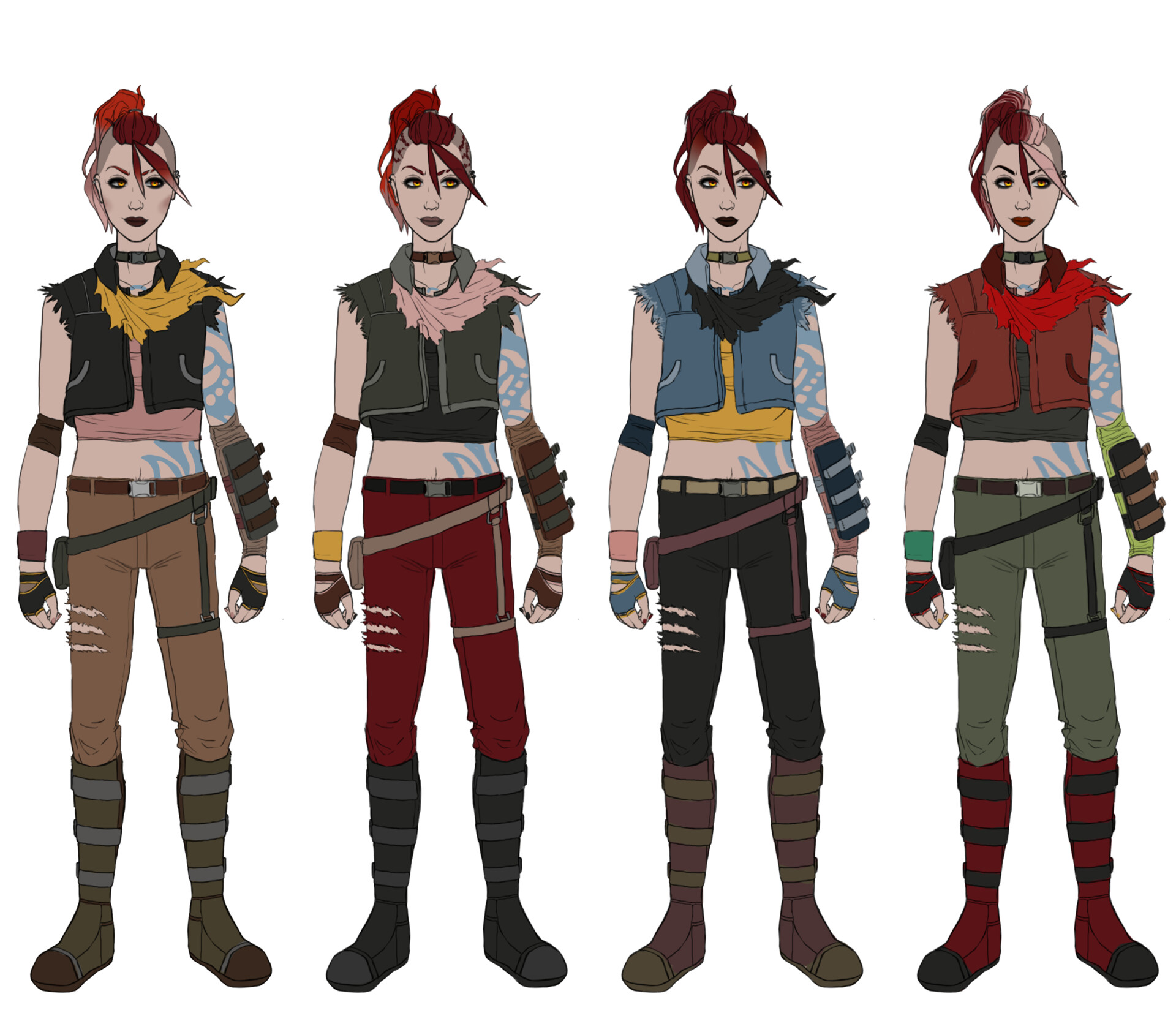 ArtStation - Lilith - Borderlands Fan Art - Journeyman 2018