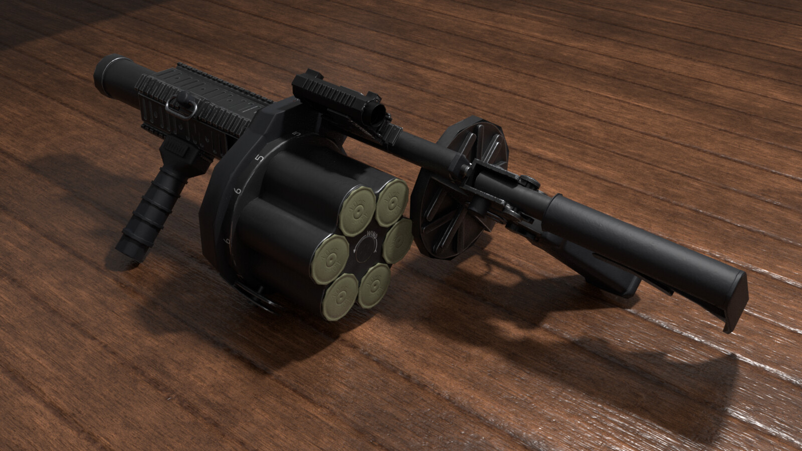 Joshua Eikenaar - M32 Grenade Launcher