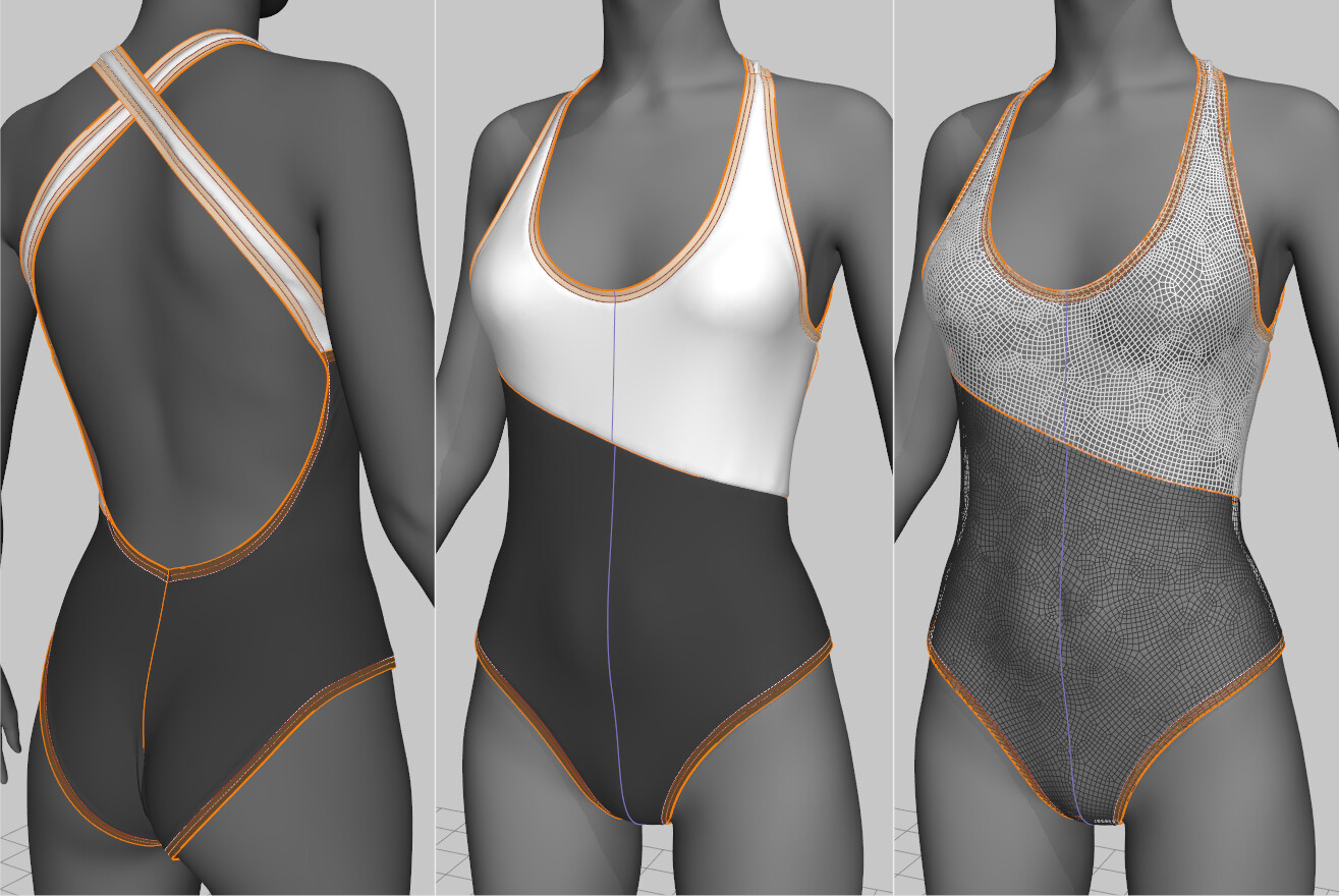 Marvelous designer swimsuit store
