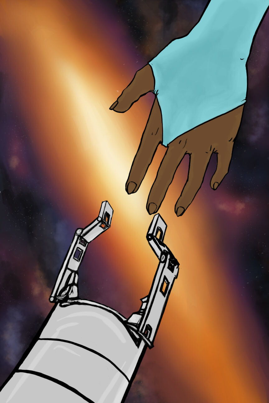 More refined concept for opera poster/advertisement.