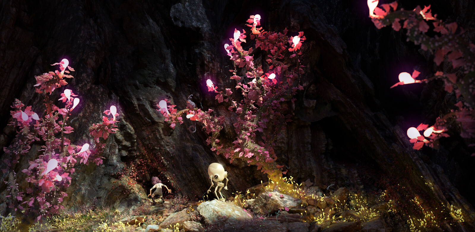 A.Woo. Finding the cave.