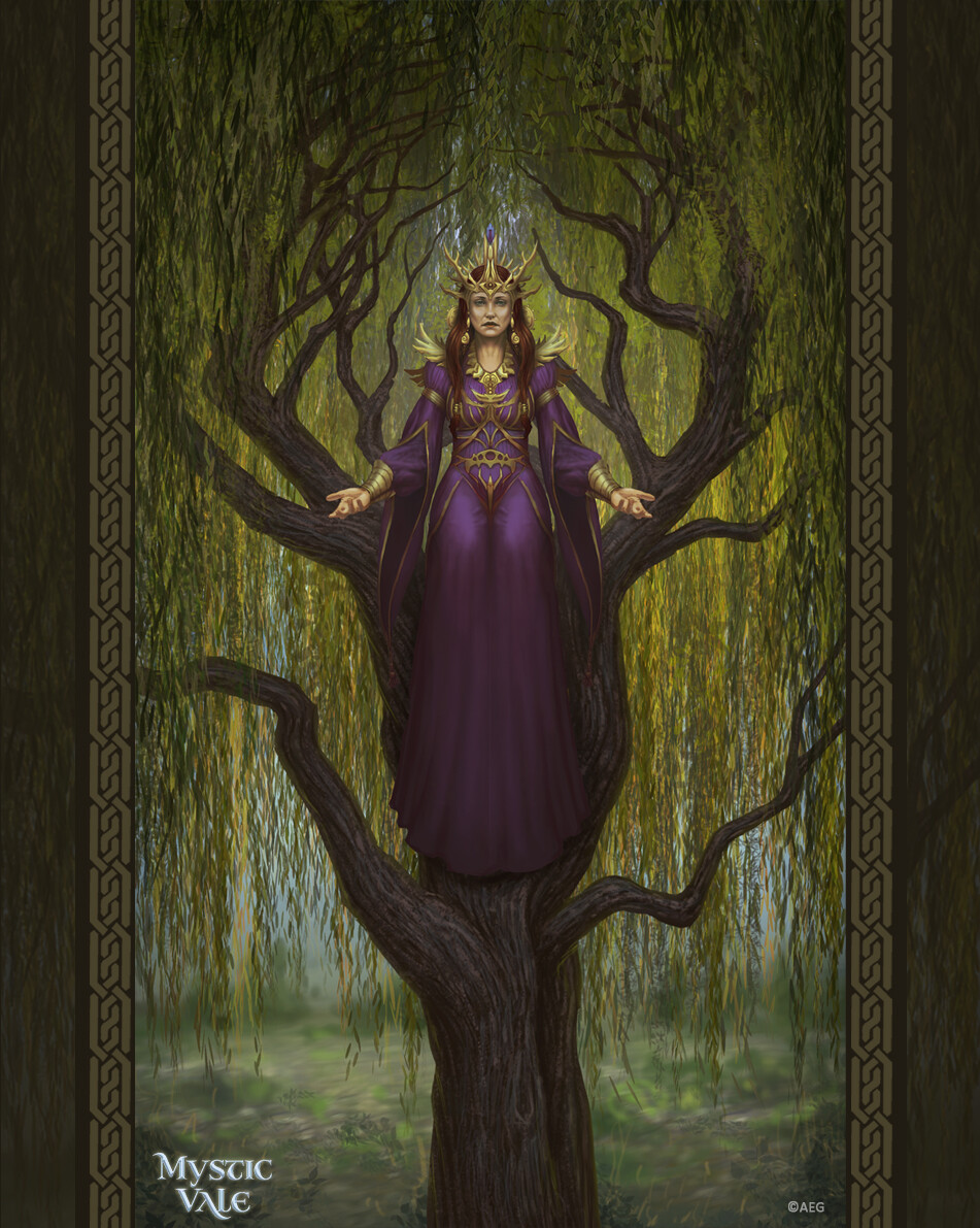 Cradling willows