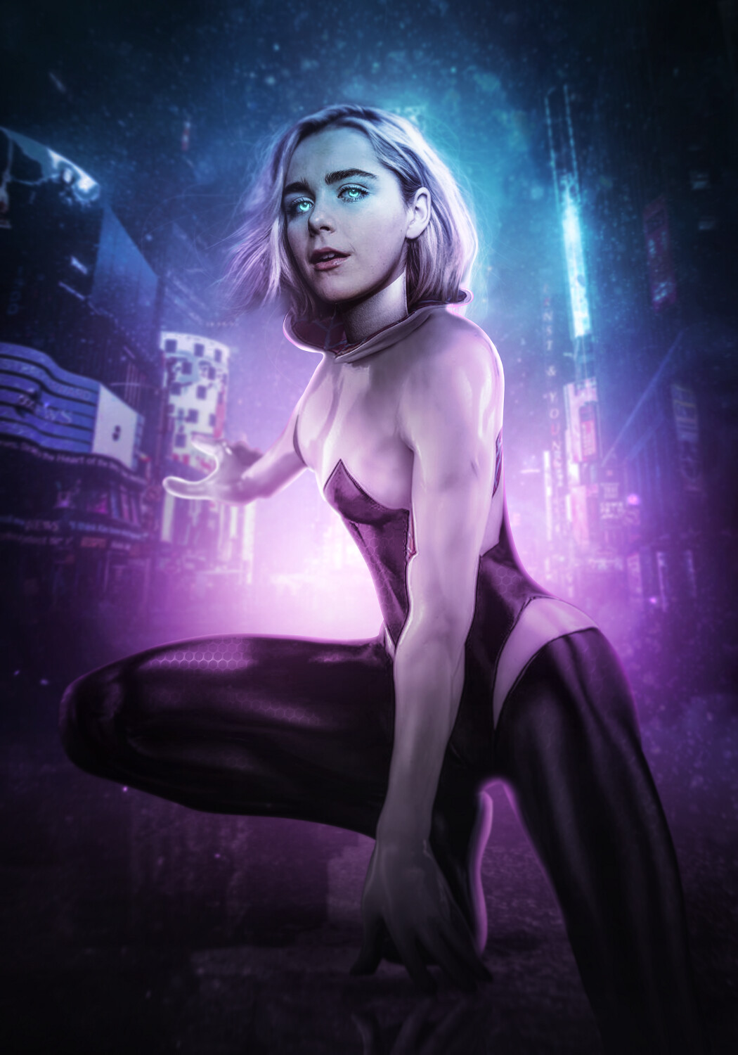 artstation spider gwen kiernan