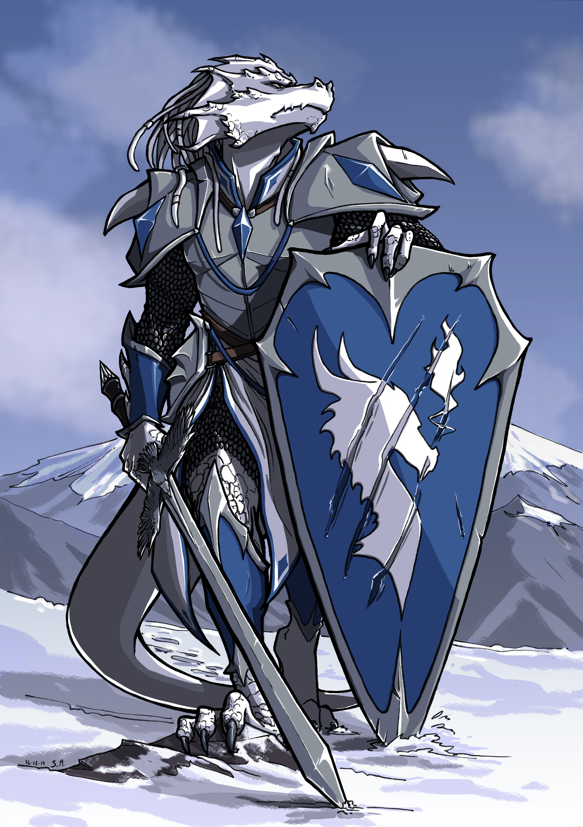 Black Dragonborn Paladin Female Shakal Blog Dragonborn are passionate and headstrong. black dragonborn paladin female