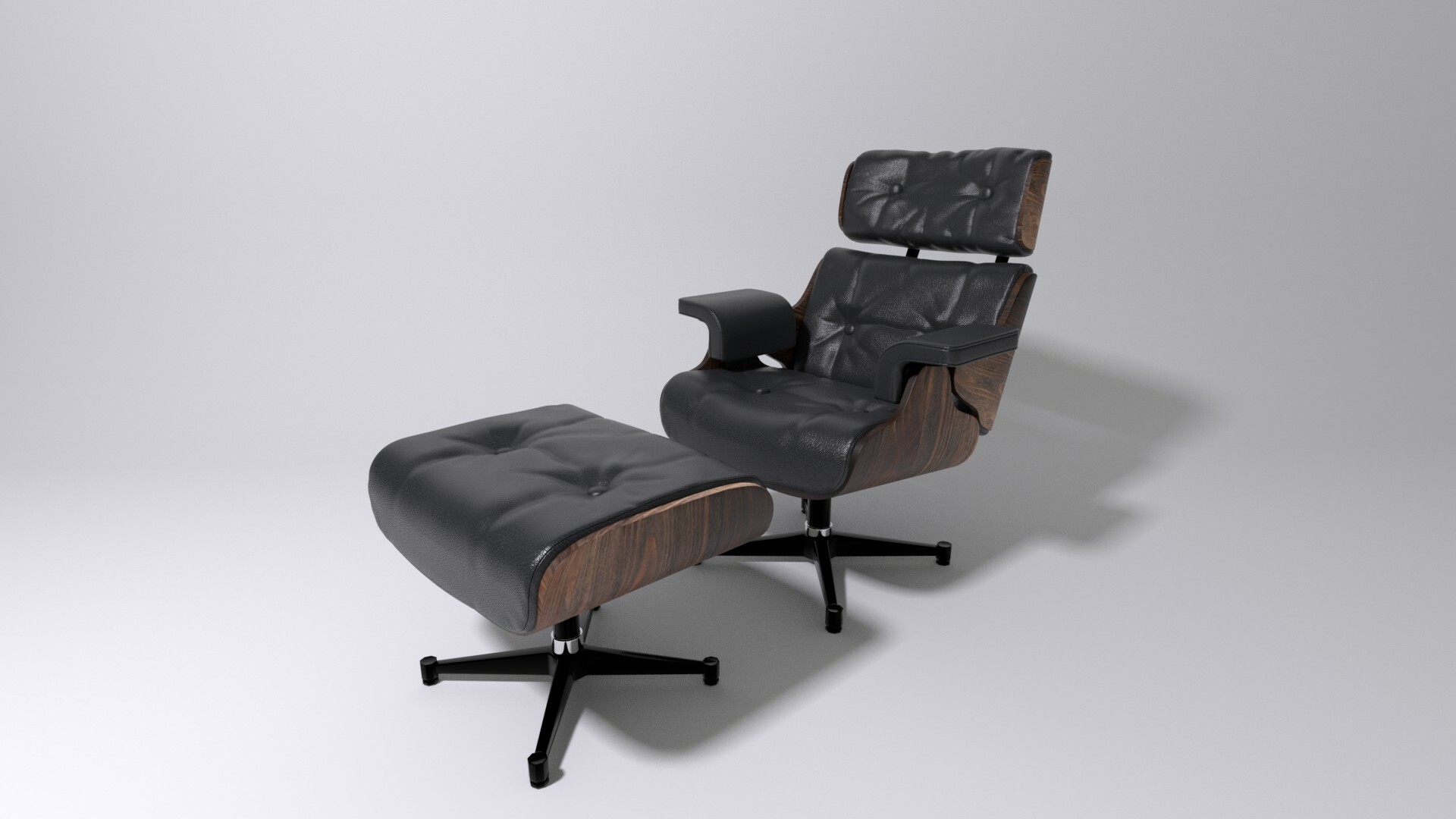ArtStation - Charles Eames lounge chair