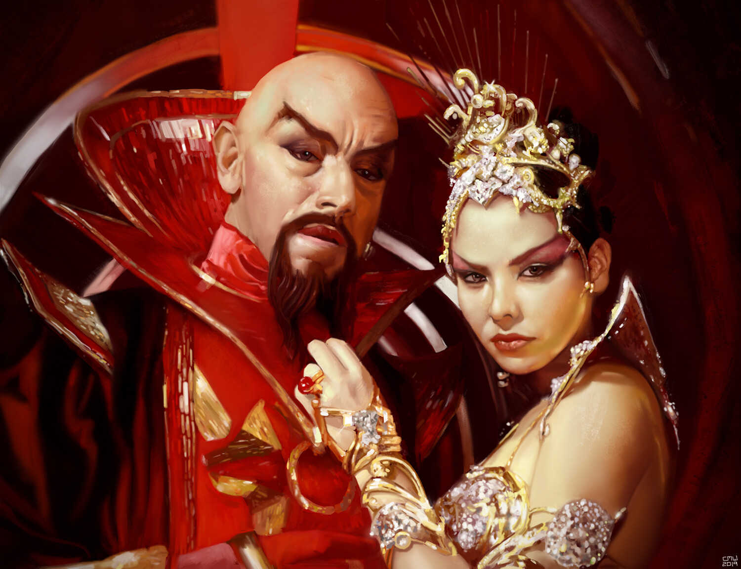 Artstation Flash Gordon Study Digital Painting Christopher