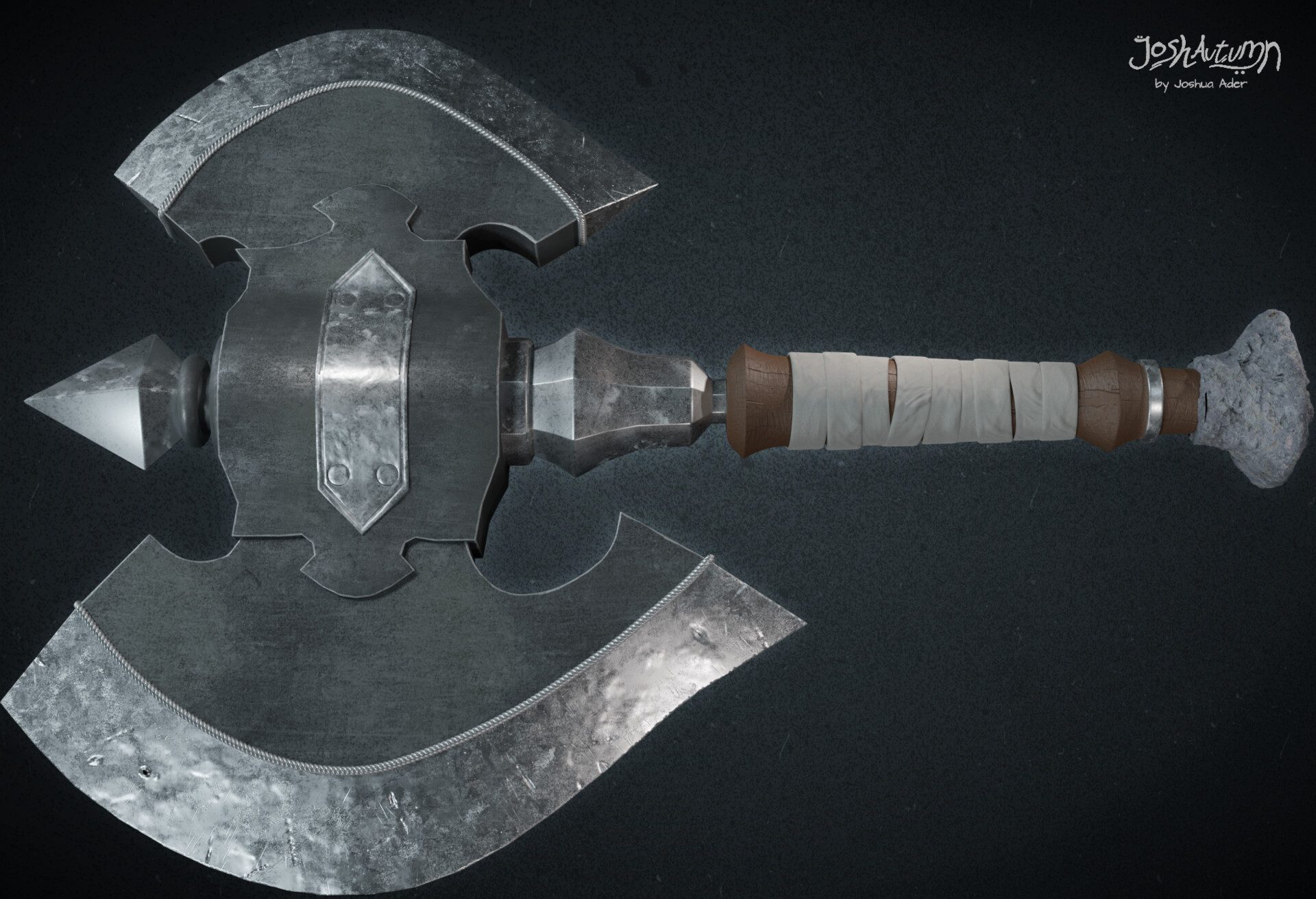 Joshua Ader Castlevania Ascia Battle Axe