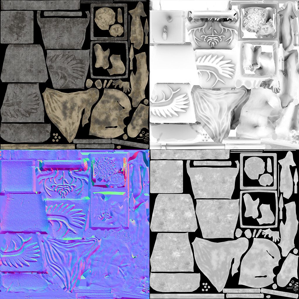 Statue textures