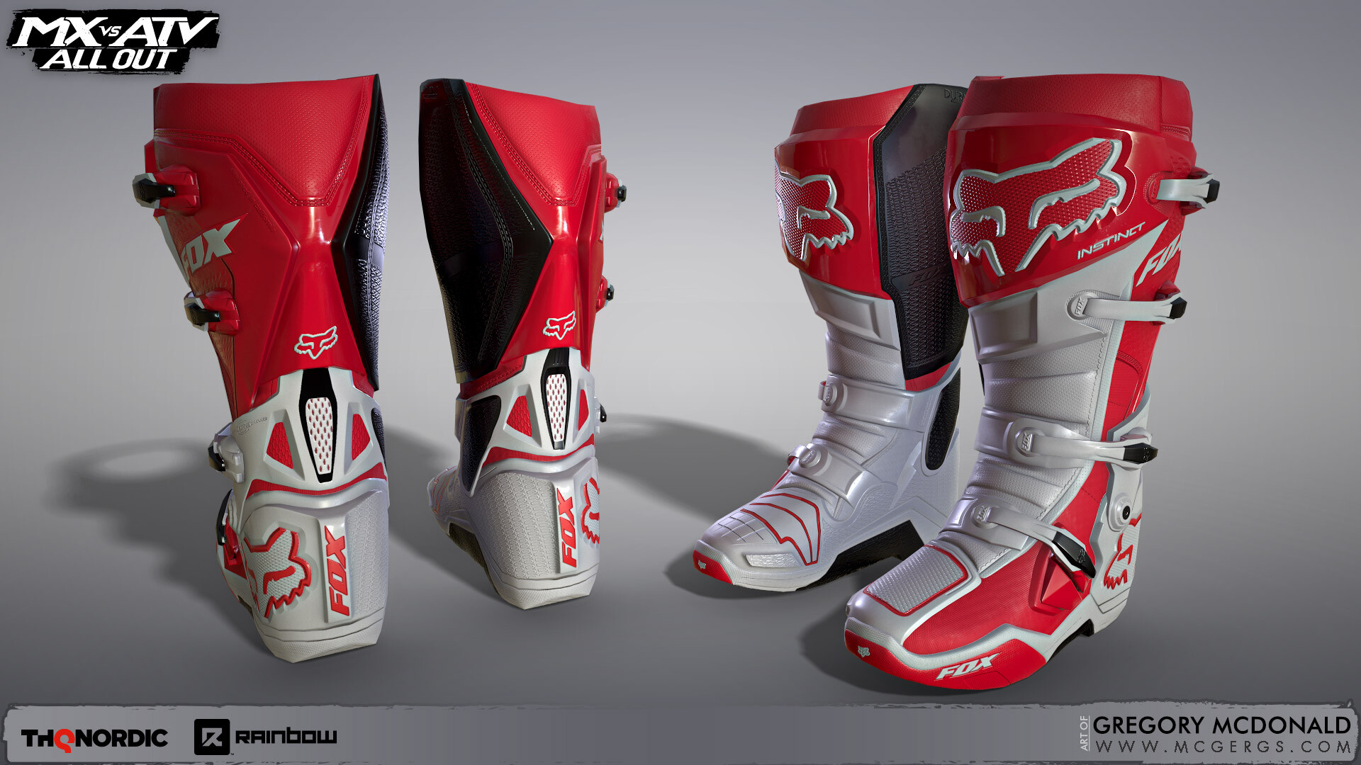 Fox discount atv boots