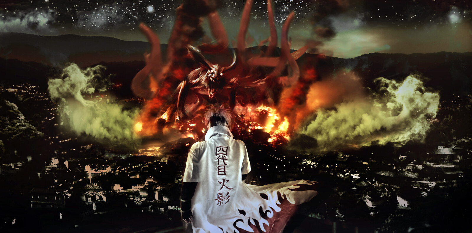 images Minato Namikaze Vs Kyubi kyuubi vs yondaime patrick belfiore