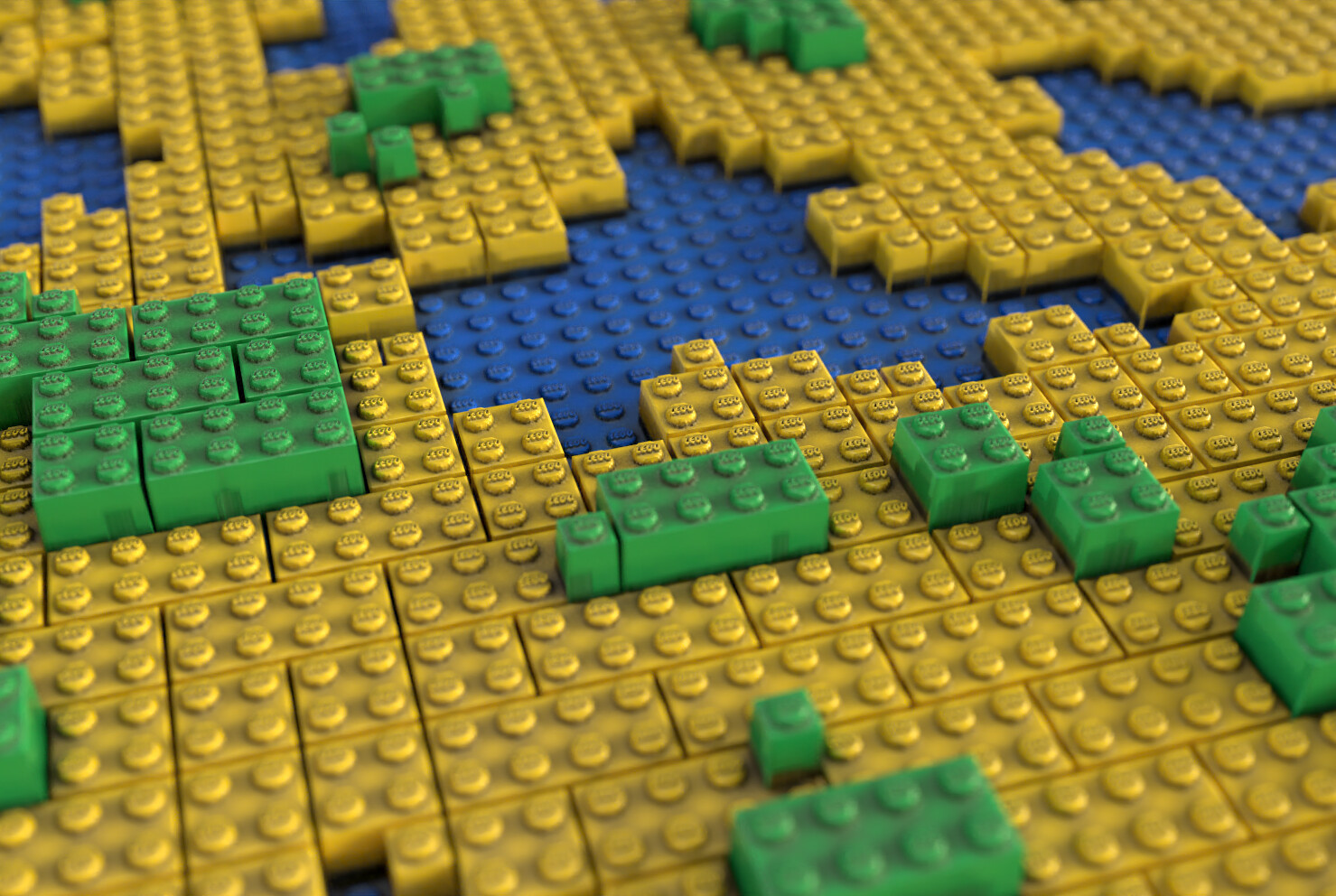 Bela Lund - Bitmap To Lego Substance