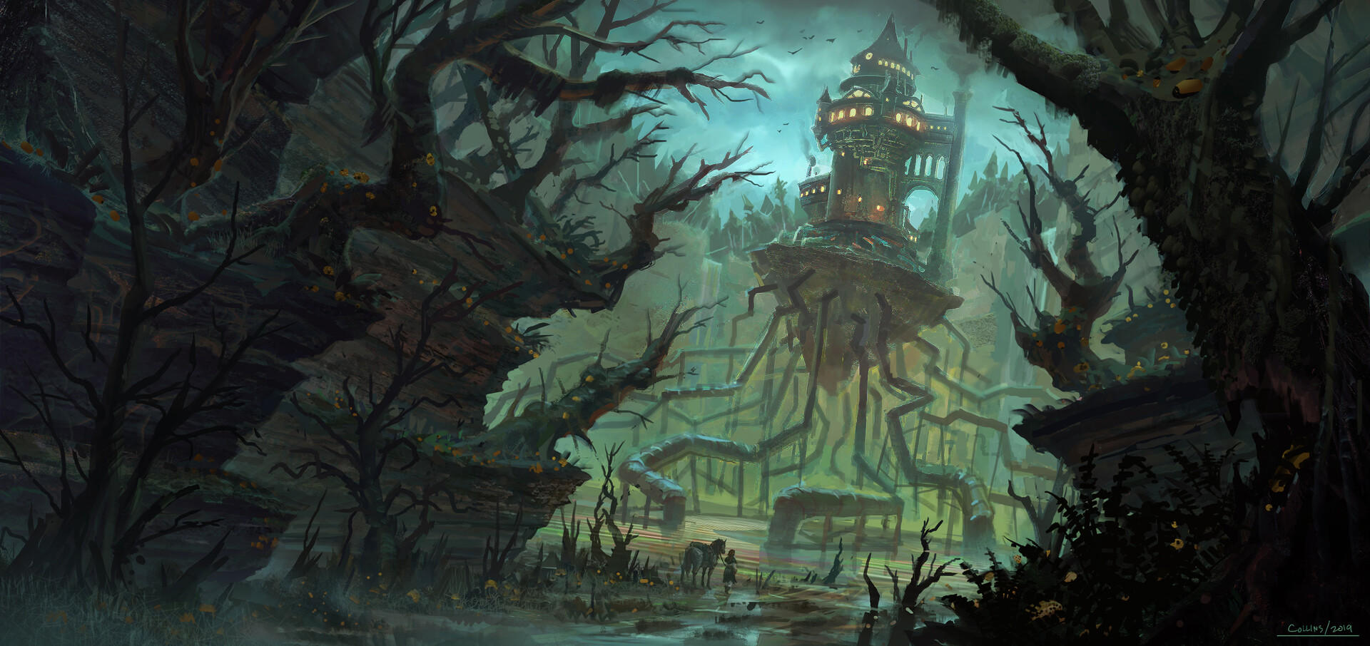 Artstation The Wizards Tower Andrew Collins,Pandawa Lima Gambar Wayang Lan Jenenge Lengkap