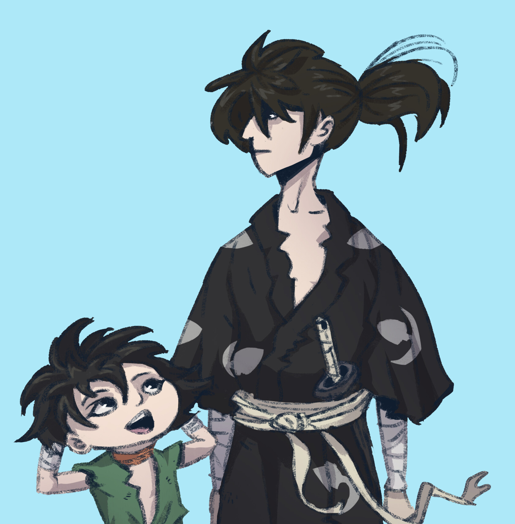 Anime Dororo Art by azomo