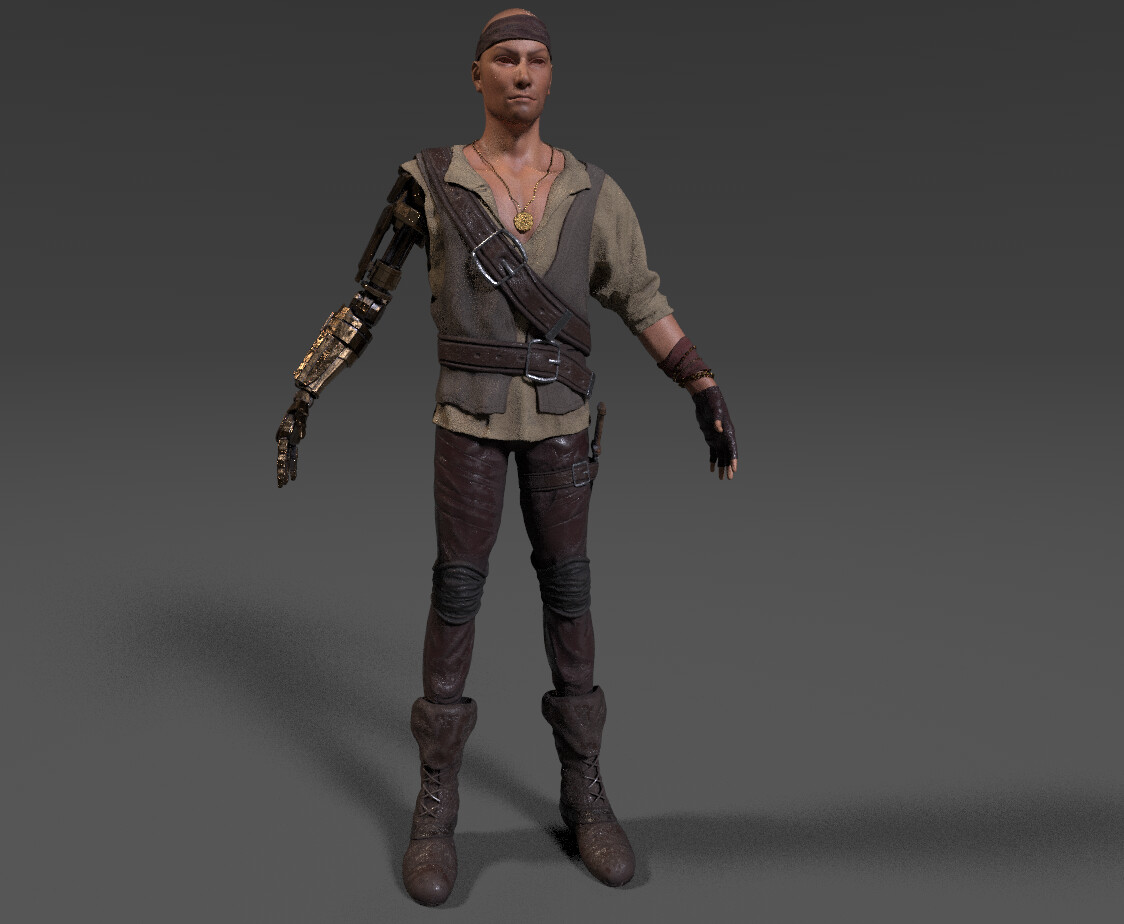 Material view in Substance Painter