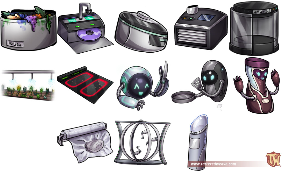 Tool thumbnails.