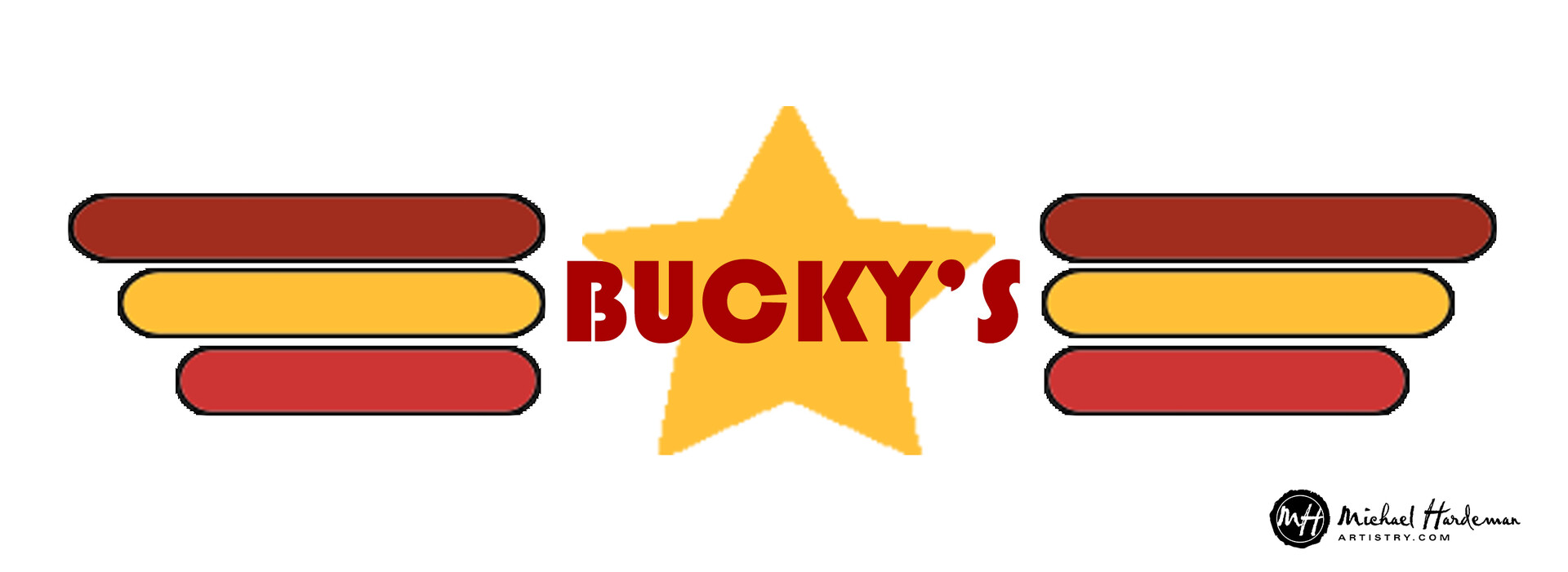 Michael Hardeman Food Truck Logo Design Bucky S Bbq