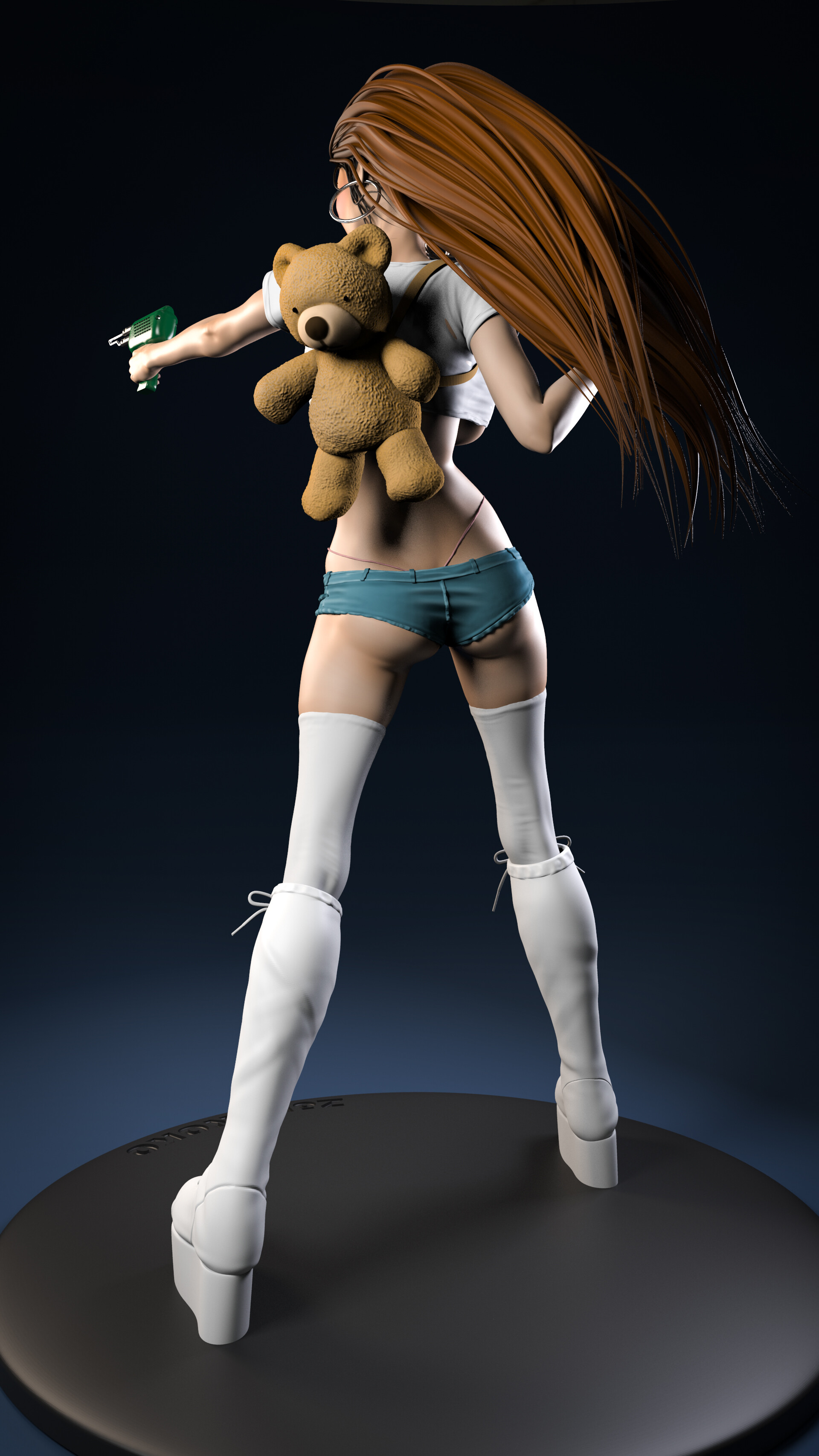 Artstation Naomi Sexy Cyborg Wu Zo Nanoko