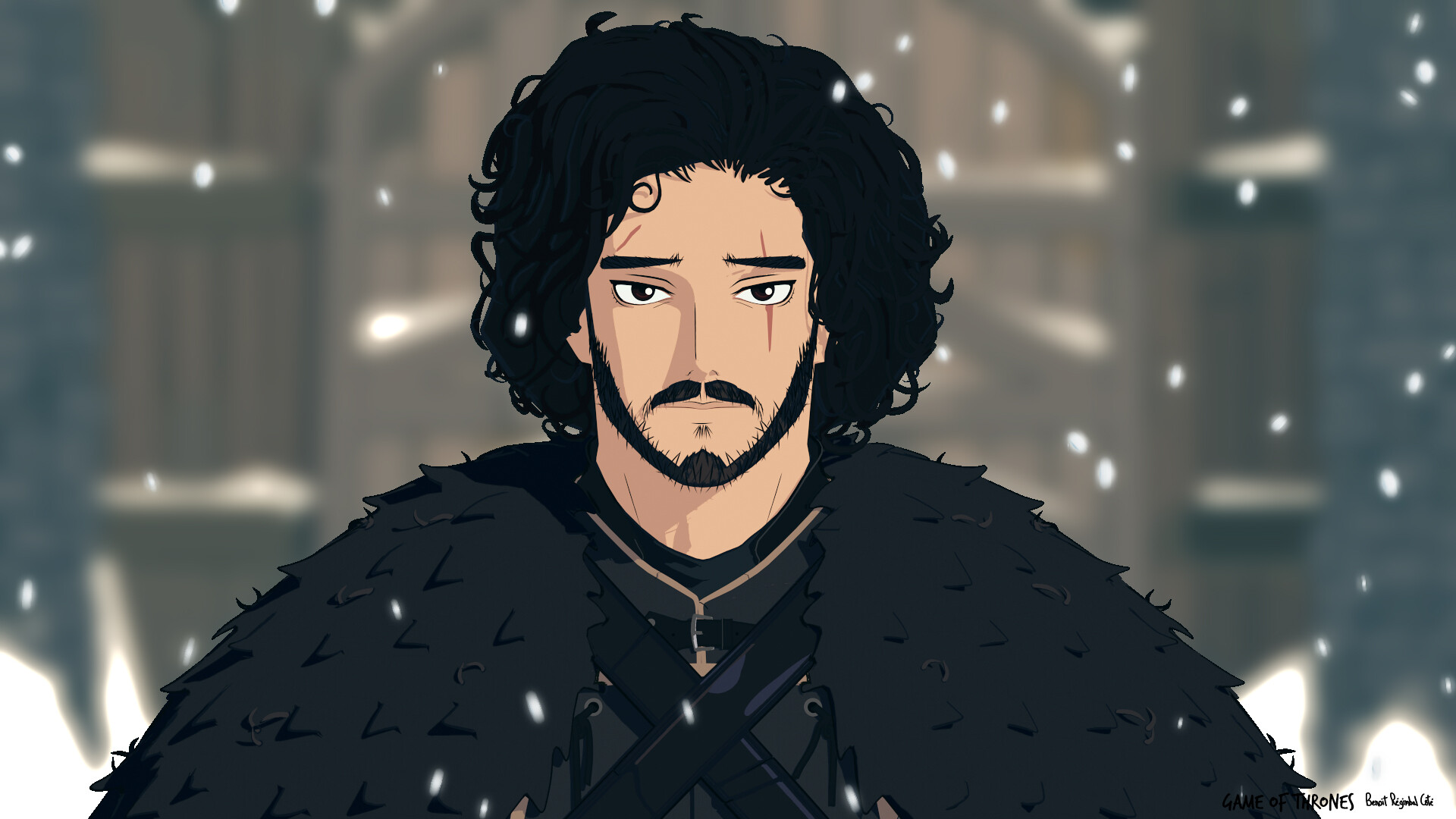 Artstation Jon Snow Animated Ben Regimbal