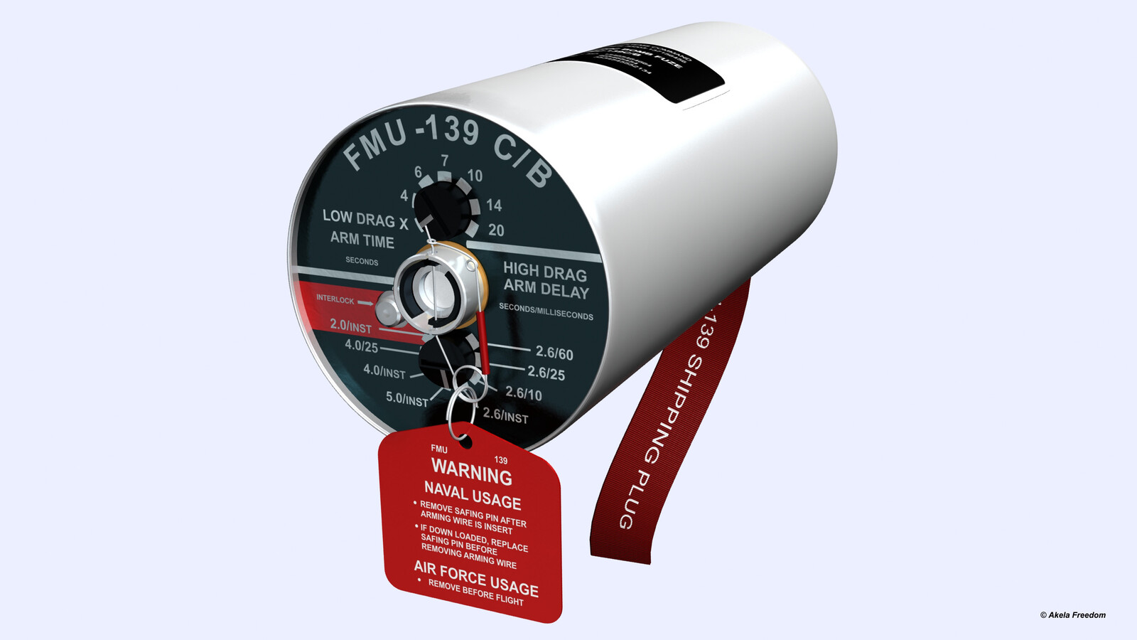 The most recent modification and fuze currently entering production is FMU-139C/B.