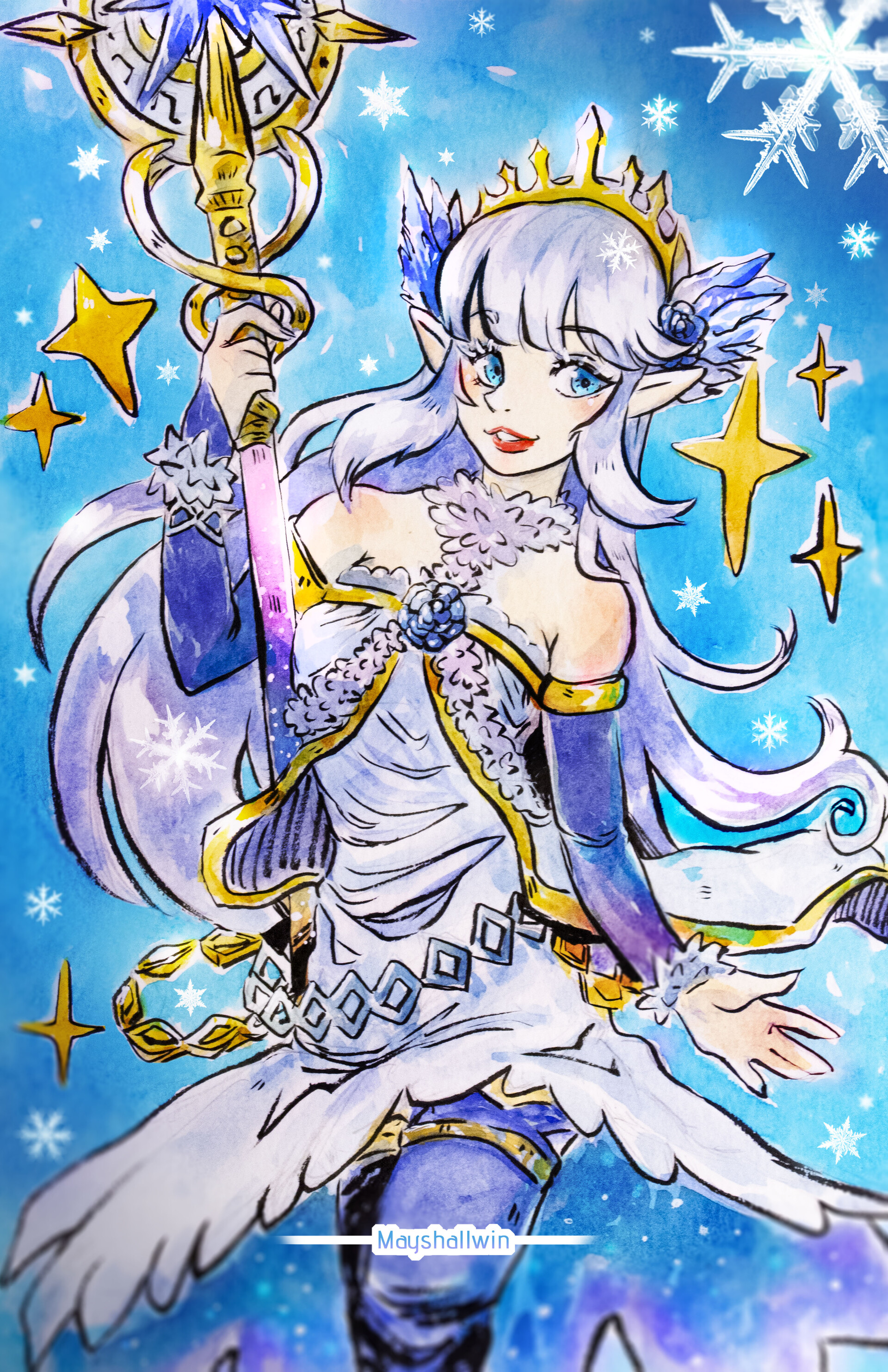 ArtStation - Fanart Dragalia Lost : Lily