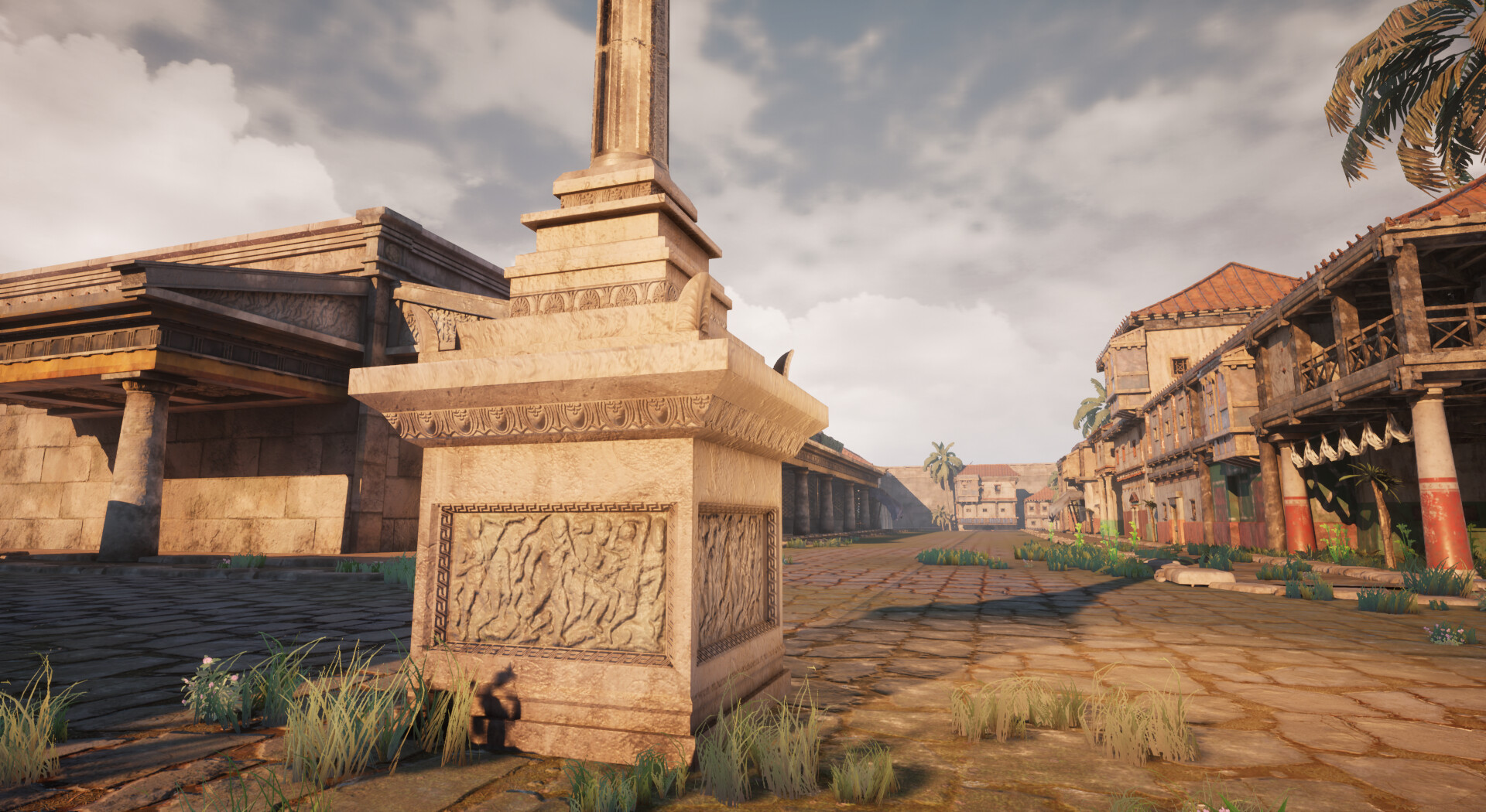 eyj - [3d fan art] assassin creed origins in game alexandria city ...