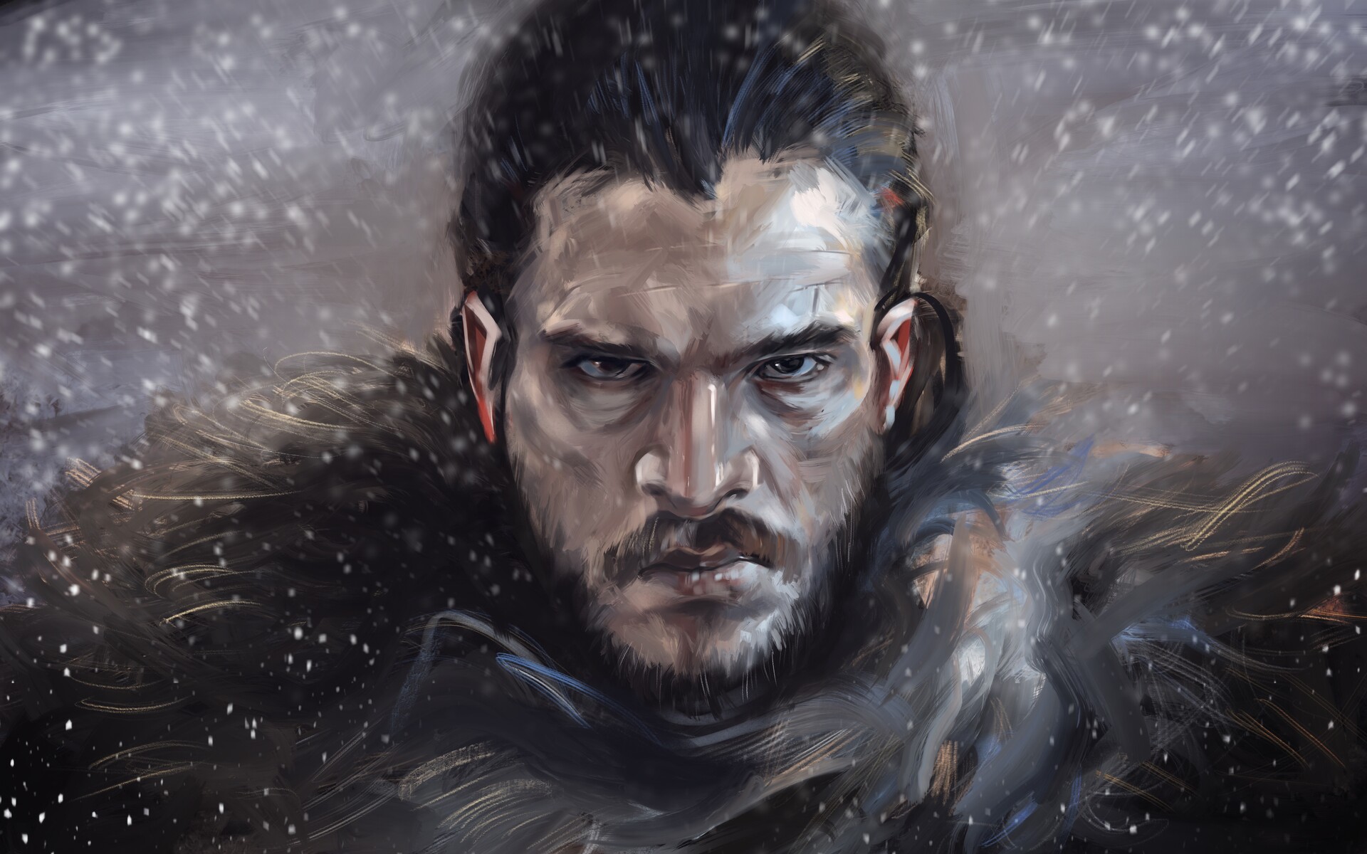Artstation Jon Snow Xavier Palau Blacio