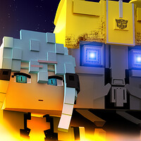 Artstation Bumblebee Movie Minecraft Trailer Dreamer Animations